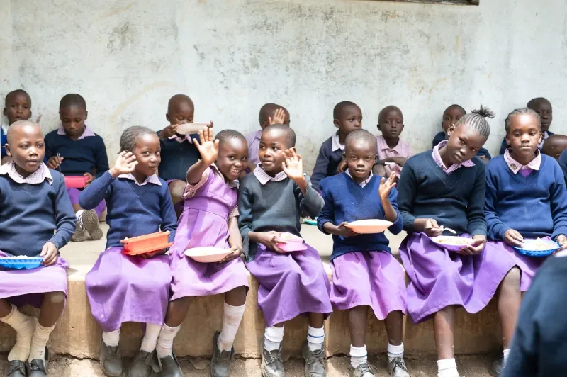 Kenyan orphan student benefiting from Life For Children Ministry's education program