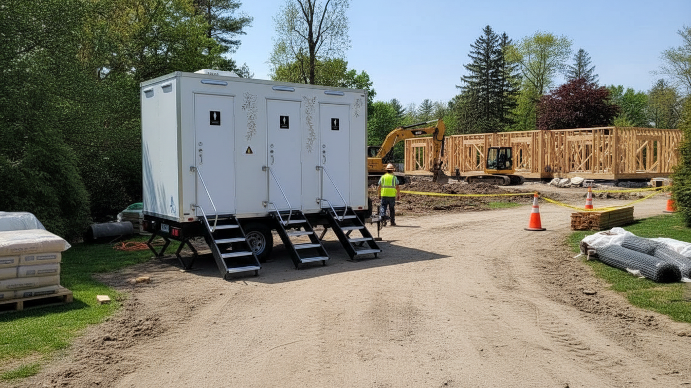 Restroom trailers for construction/long-term - Loretto PA