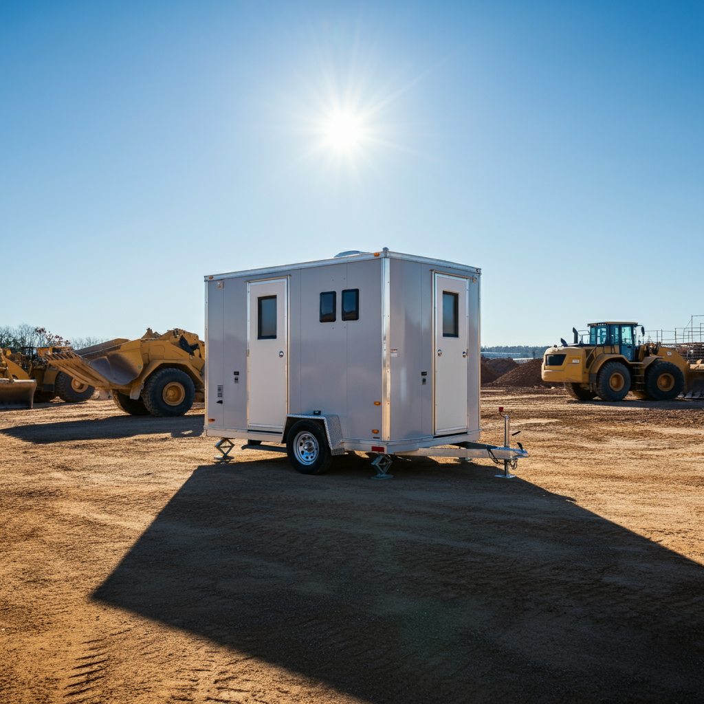 Restroom trailers for construction/long-term - Loretto PA
