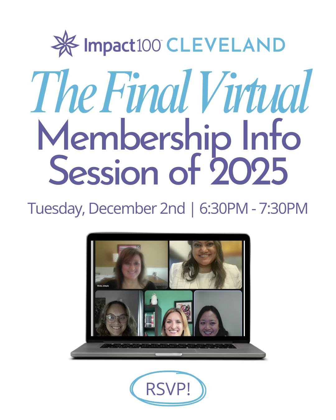Join us for our final Virtual Membership Info Session of 2025 tonight! 💻

You&rsquo;re invited to see how we&rsquo;re building a movement of women who give, vote, and change lives.

This isn&rsquo;t just another virtual call. It&rsquo;s your chance 