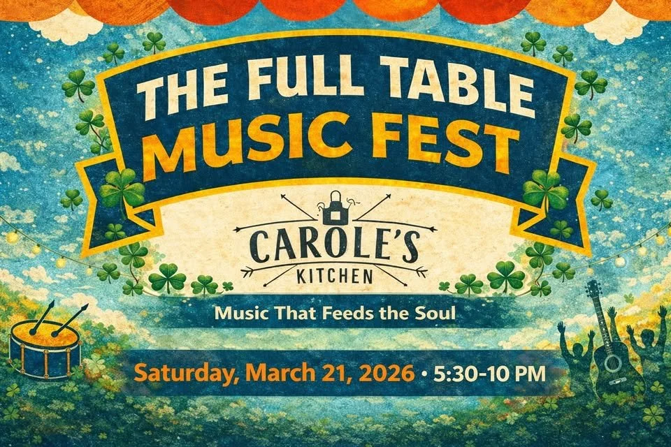 The Full Table Music Fest Benefiting Carole’s Kitchen