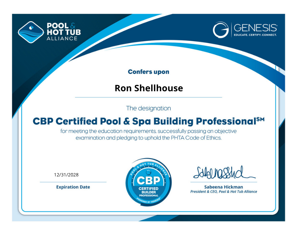 🏊‍♂️ Why CBP Certification Matters: The Patriot Pool Service Commitment to Quality 💧