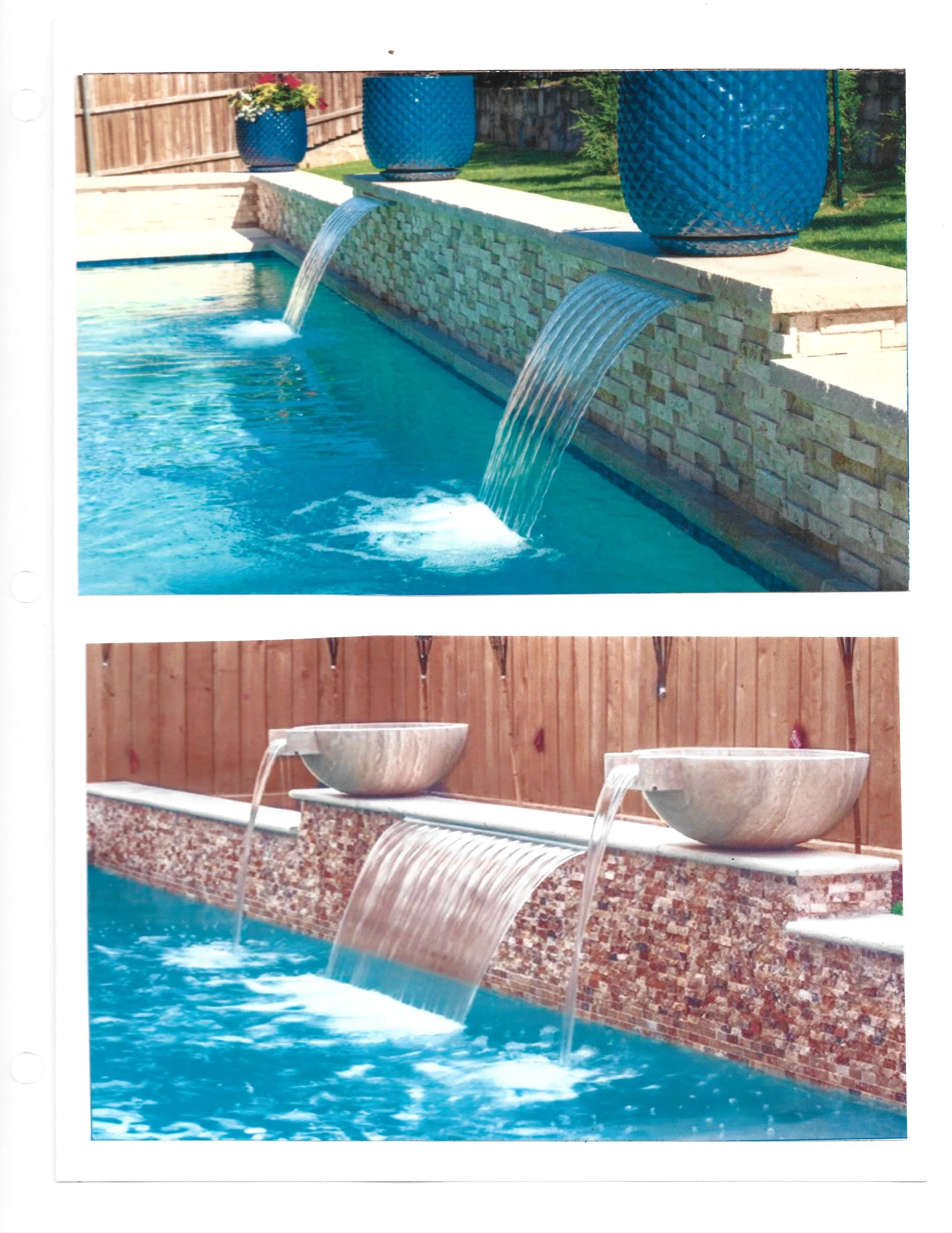 Sheer Descent - Water Feature McKinney TX