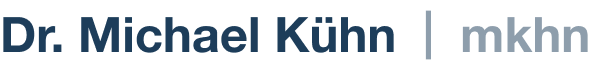  Dr. Michael Kühn | mkhn