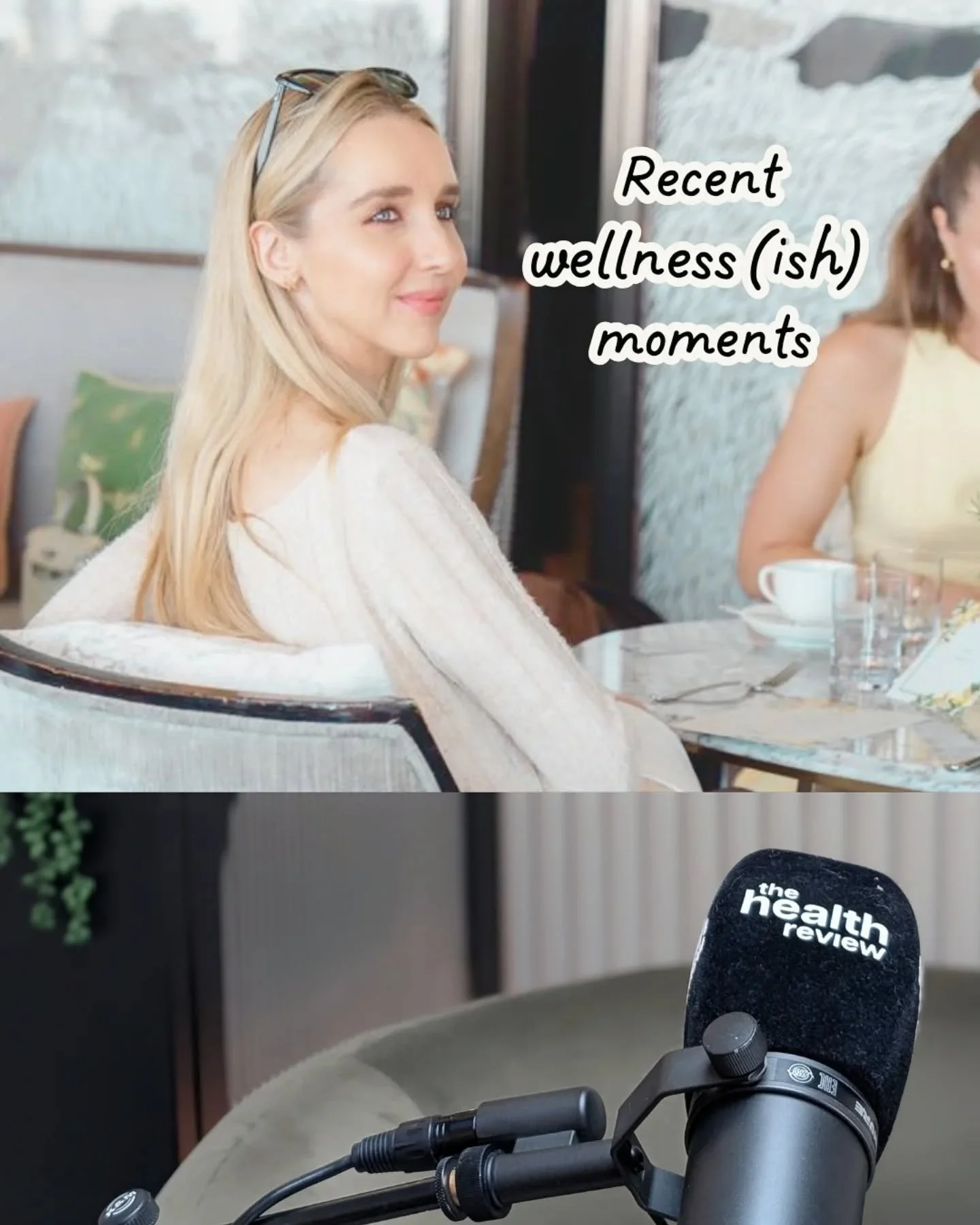 Wellness for me lately has been less about optimising and more about slowing down and quality time with lovely people. 

Daily walks, weekend nature escapes, sauna &amp; cold water therapy, meditation, time with friends and connecting with new people