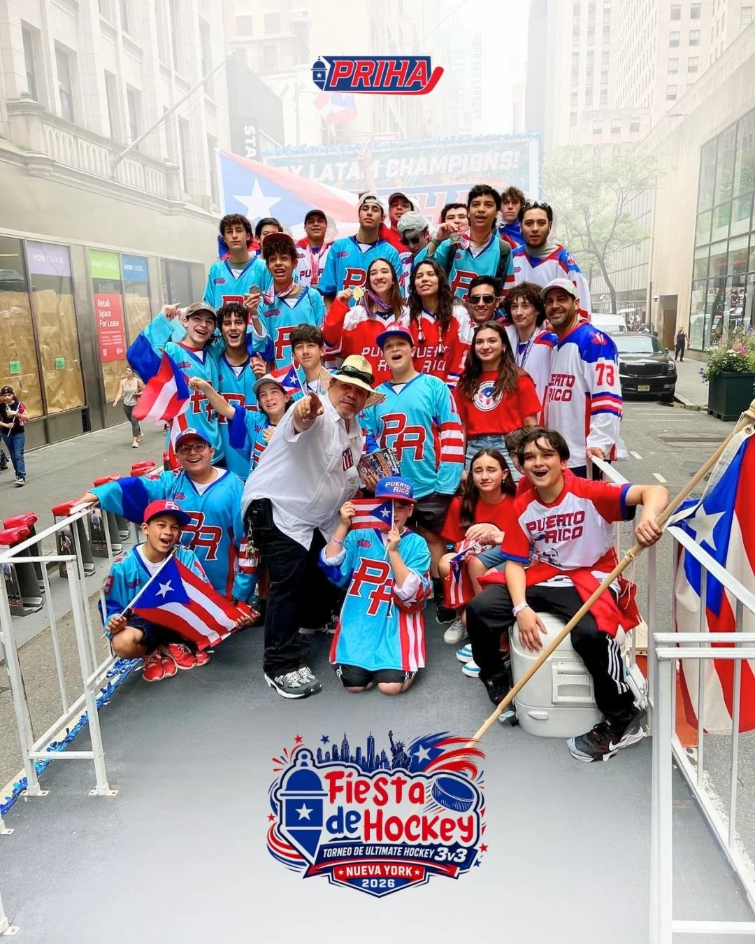 650+ athletes. Six national championships. A growing community redefining what hockey looks like.

The Puerto Rico Ice Hockey Association returns to Long Island for the fourth annual Fiesta de Hockey New York, blending competition, culture, and commu