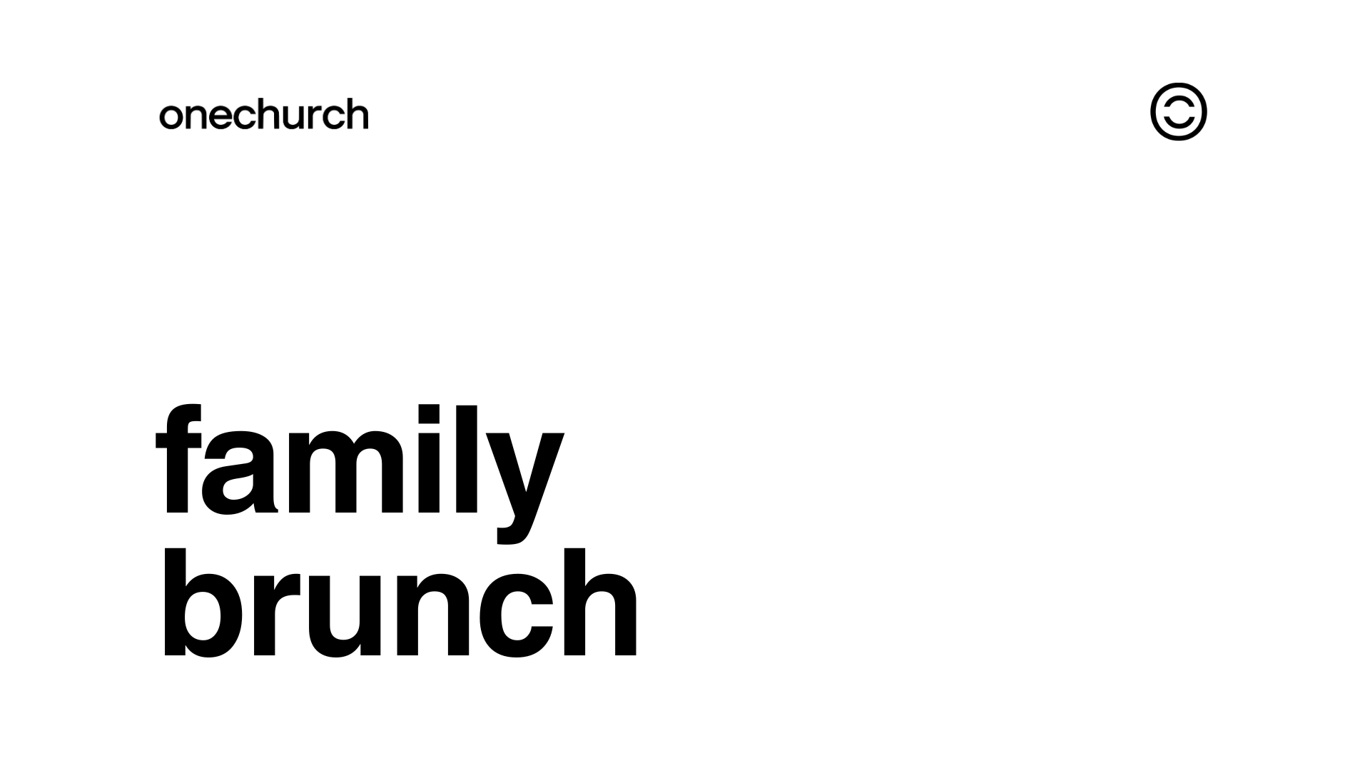 Family Brunch