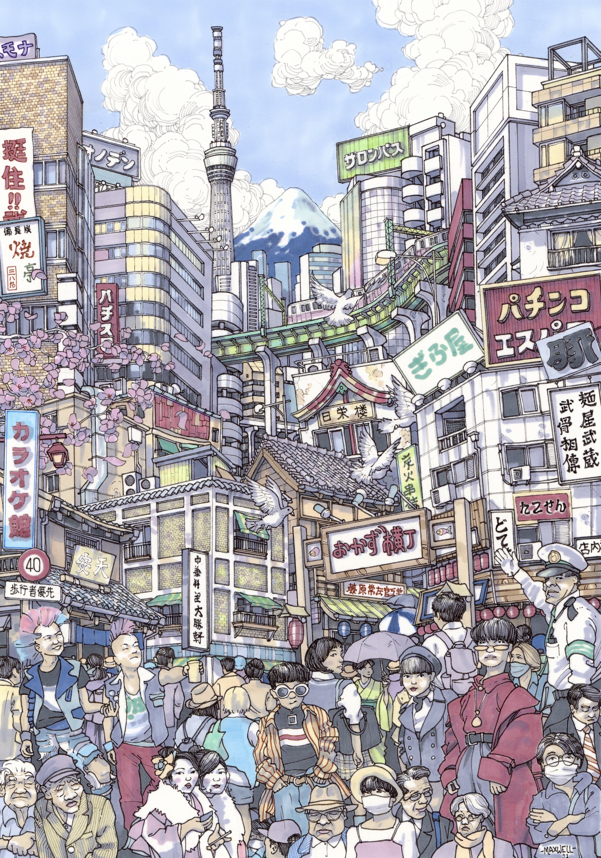 Tokyo Print