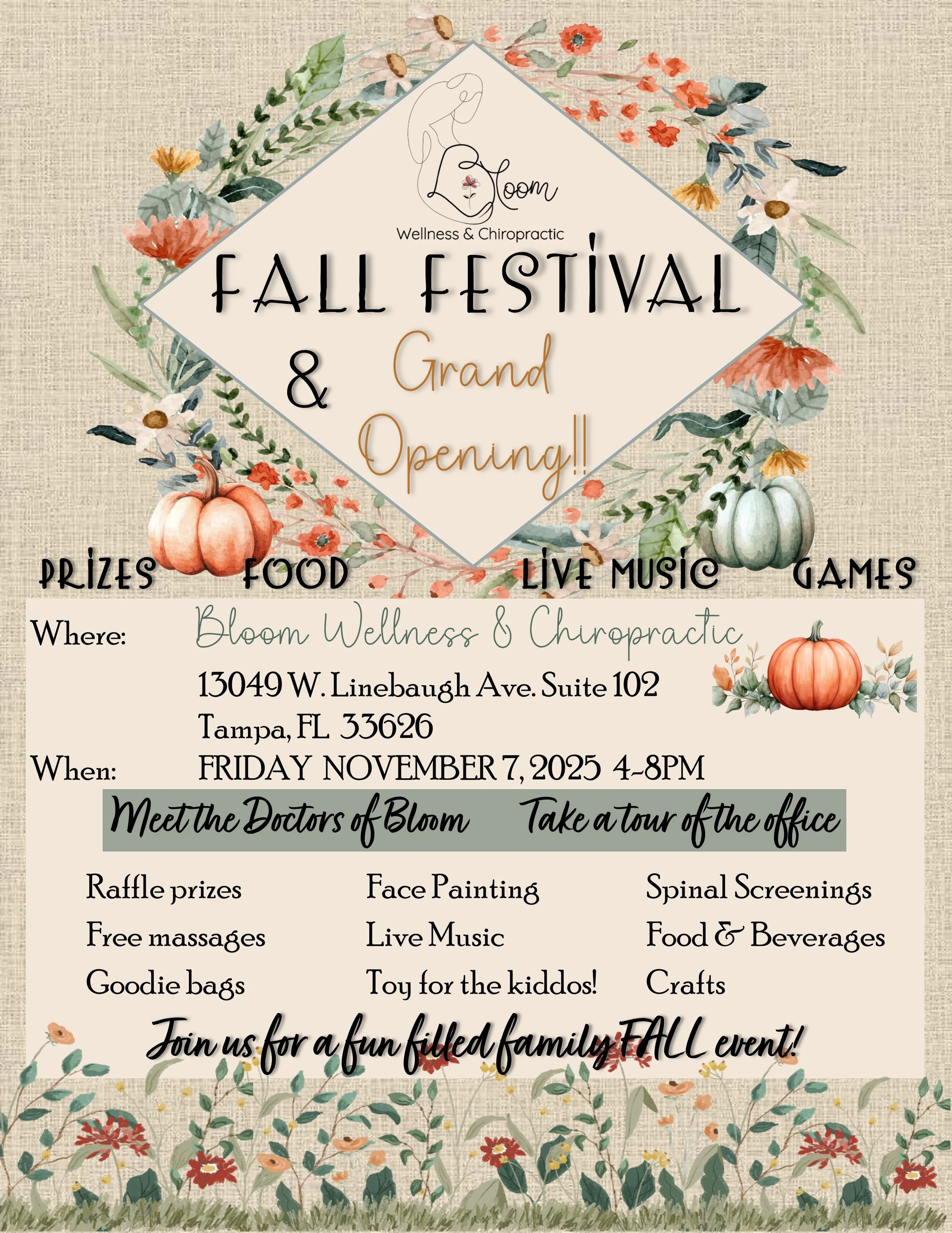 Fall Festival & Grand Opening