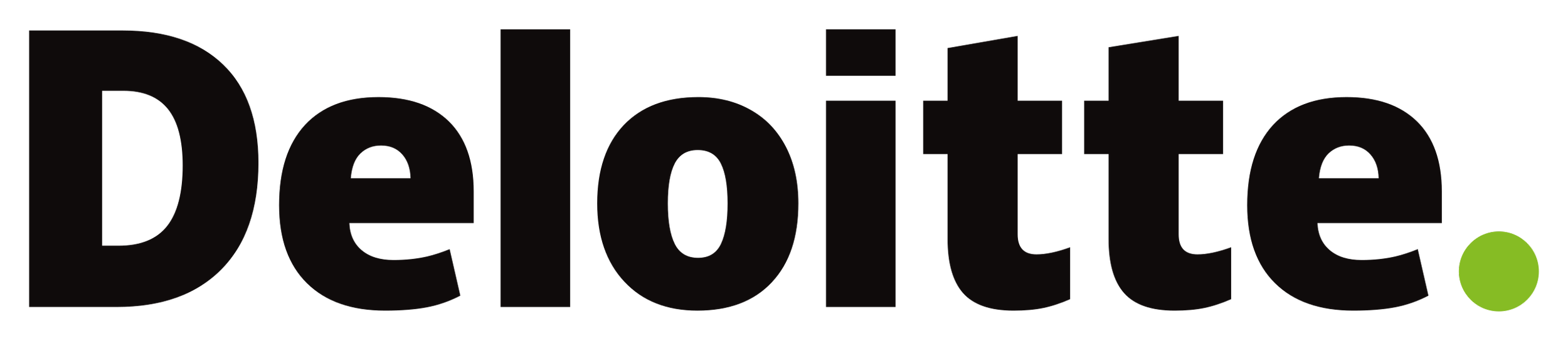 DeLittie logo with black text and a green dot at the end.