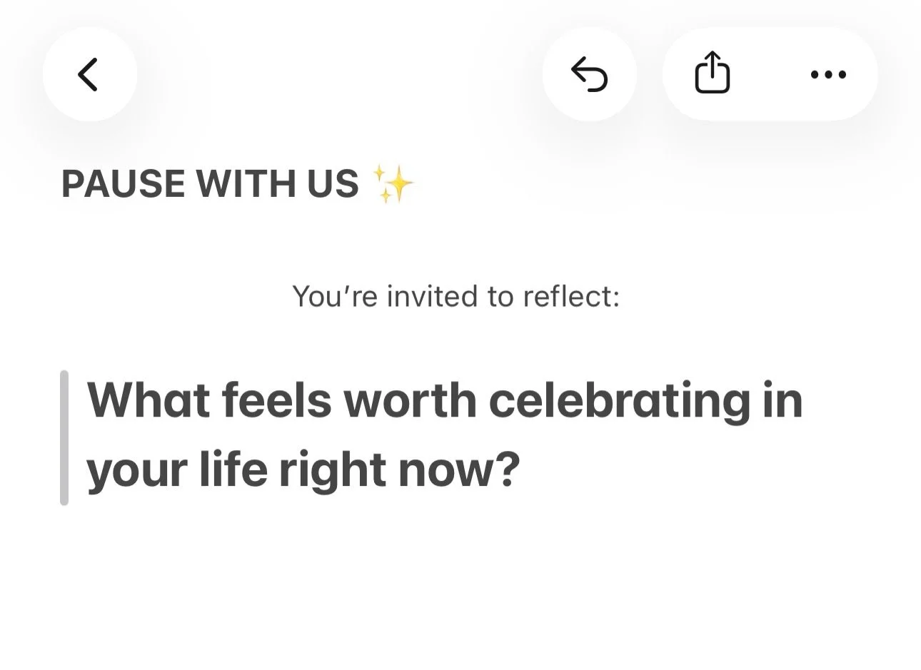 Pause With Us ✨

You&rsquo;re invited to reflect:

What feels worth celebrating in your life right now?

At Detroit Wellness Social Club, we believe meaningful connection starts by slowing down long enough to actually notice what&rsquo;s happening in