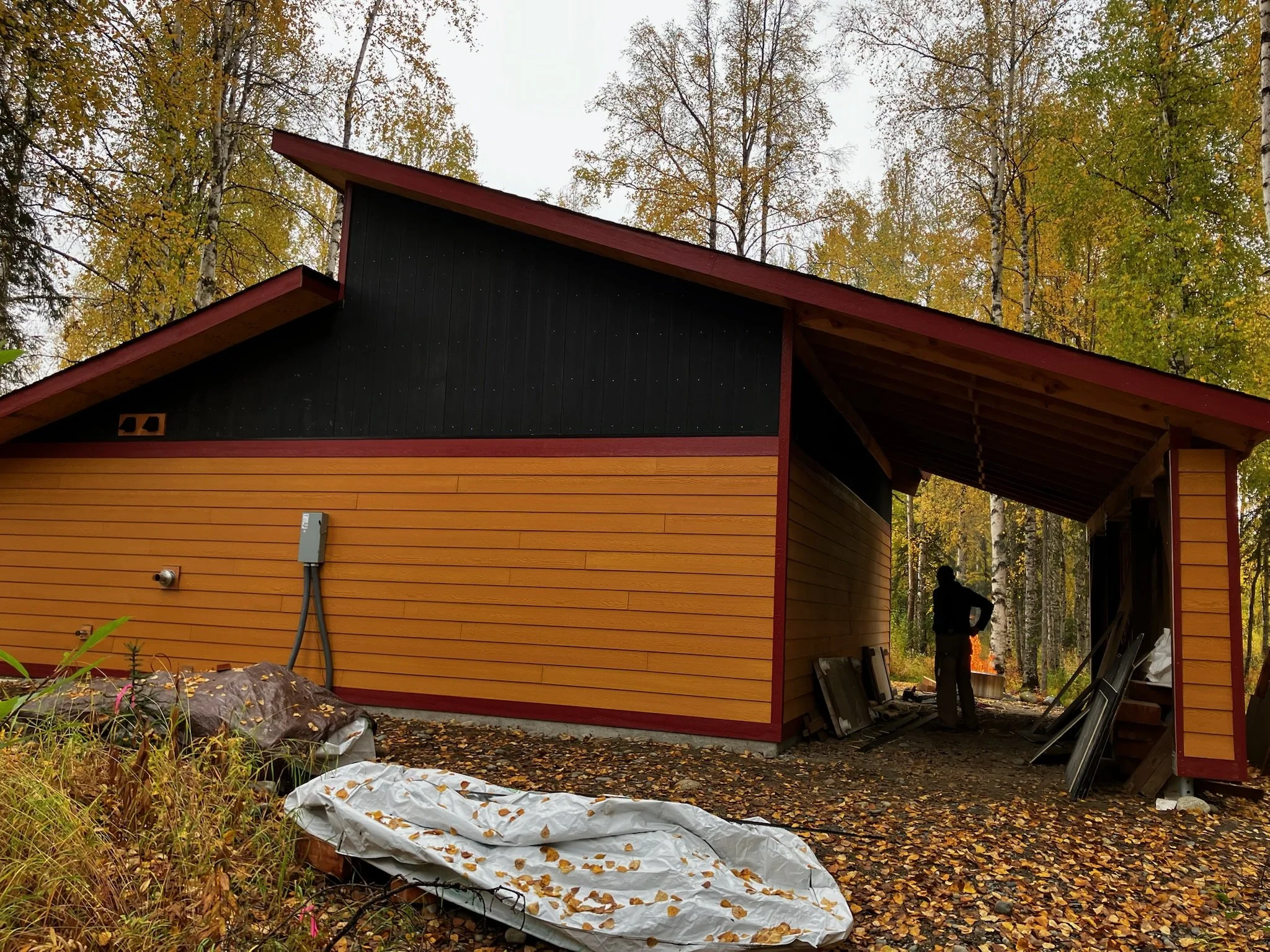 Engineered Lap Siding Install (Rear)