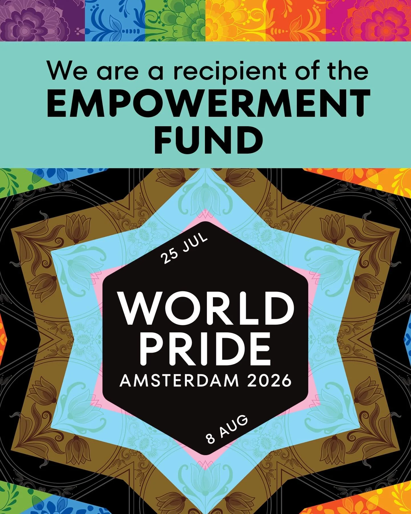 Partly thanks to a collaboration with the Empowerment Fund of the Pride Amsterdam foundation, OUT Ensemble can host a Queer and Now concert in Amsterdam during WorldPride! 

The fund offers financial support to projects that contribute to the emancip