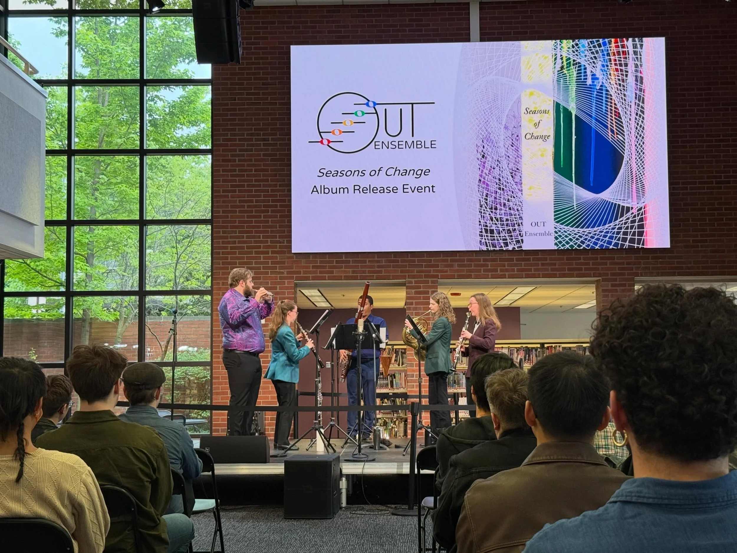 Thank you so much to everyone who came to see our album release concert at @aadlgram, and to everyone who watched the livestream! It means so much to us to have our friends, family, and community in the audience. More performances to come throughout 