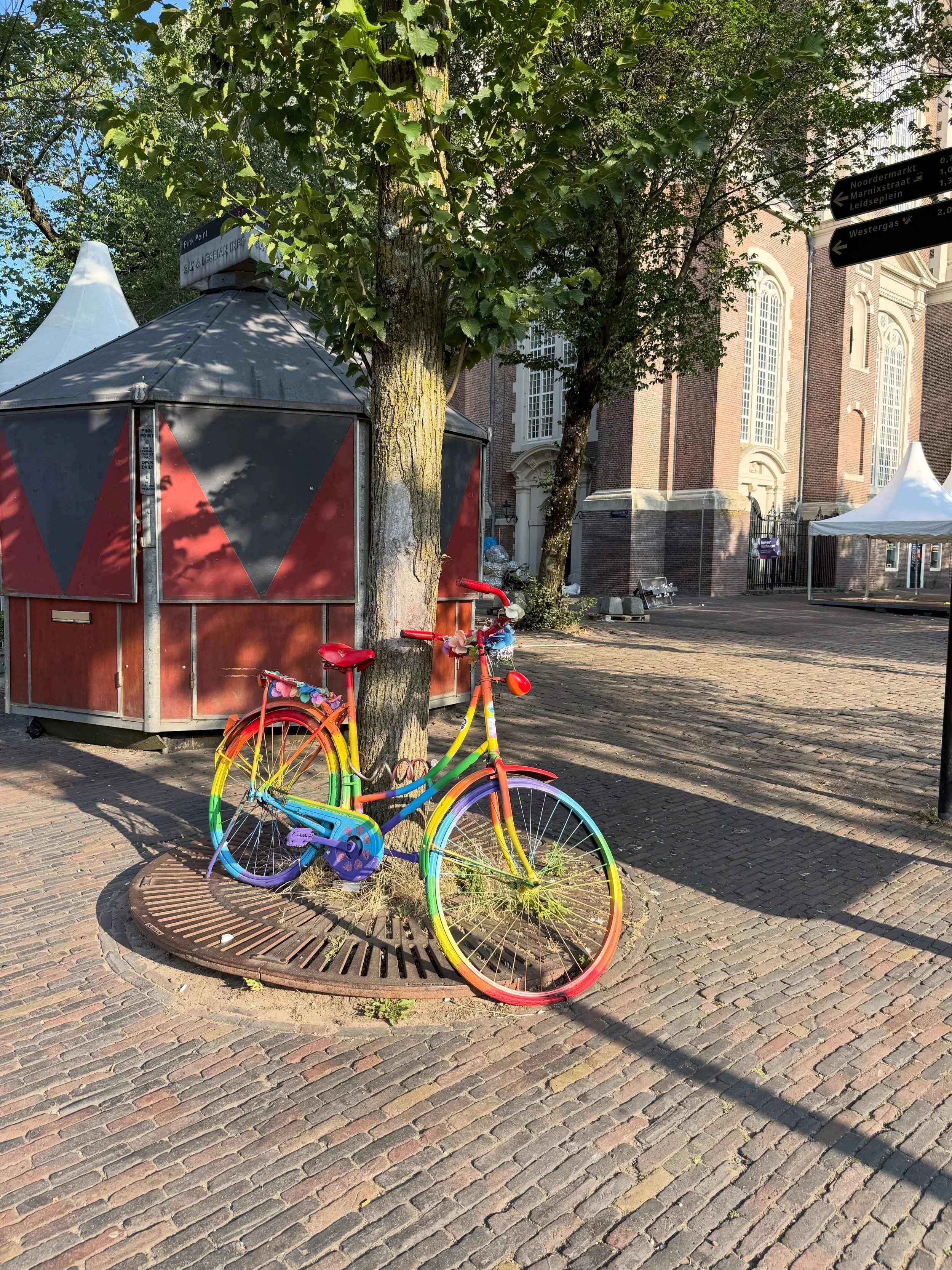 WorldPride wraps up today! We are so grateful to have been a part of the celebrations. Pride was on display all over the city; here are some of our favorite rainbows from our time in Amsterdam!

#worldpride2026 #prideamsterdam #pride🌈