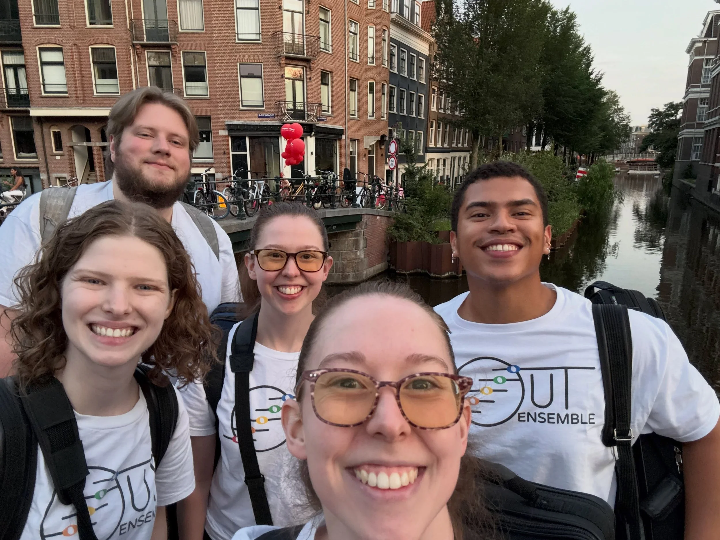 OUT Ensemble turns 2 years old today! From Ann Arbor to Amsterdam, we&rsquo;ve had a blast making music together 😊 Here&rsquo;s &ldquo;2&rdquo; many more!