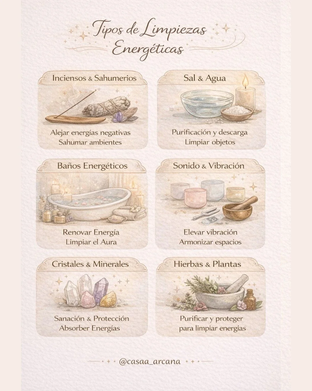 ✨ No est&aacute;s cansado&hellip; est&aacute;s cargado ✨

A veces no es estr&eacute;s.
No es falta de sue&ntilde;o.
No eres t&uacute;&hellip;

Es la energ&iacute;a que llevas encima.

Y aqu&iacute; viene lo fuerte 👀
👉 Cada tipo de limpieza act&uacu