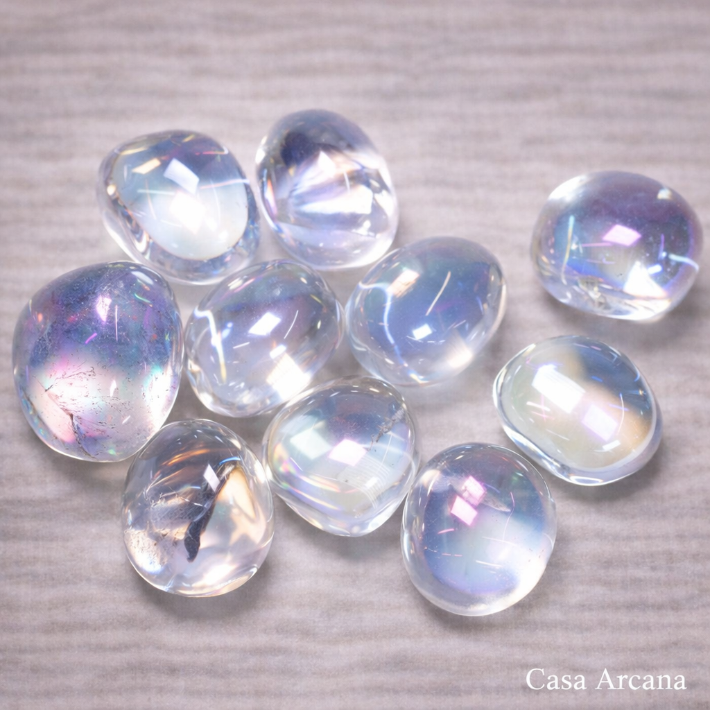 Cuarzo Aura Arco Iris