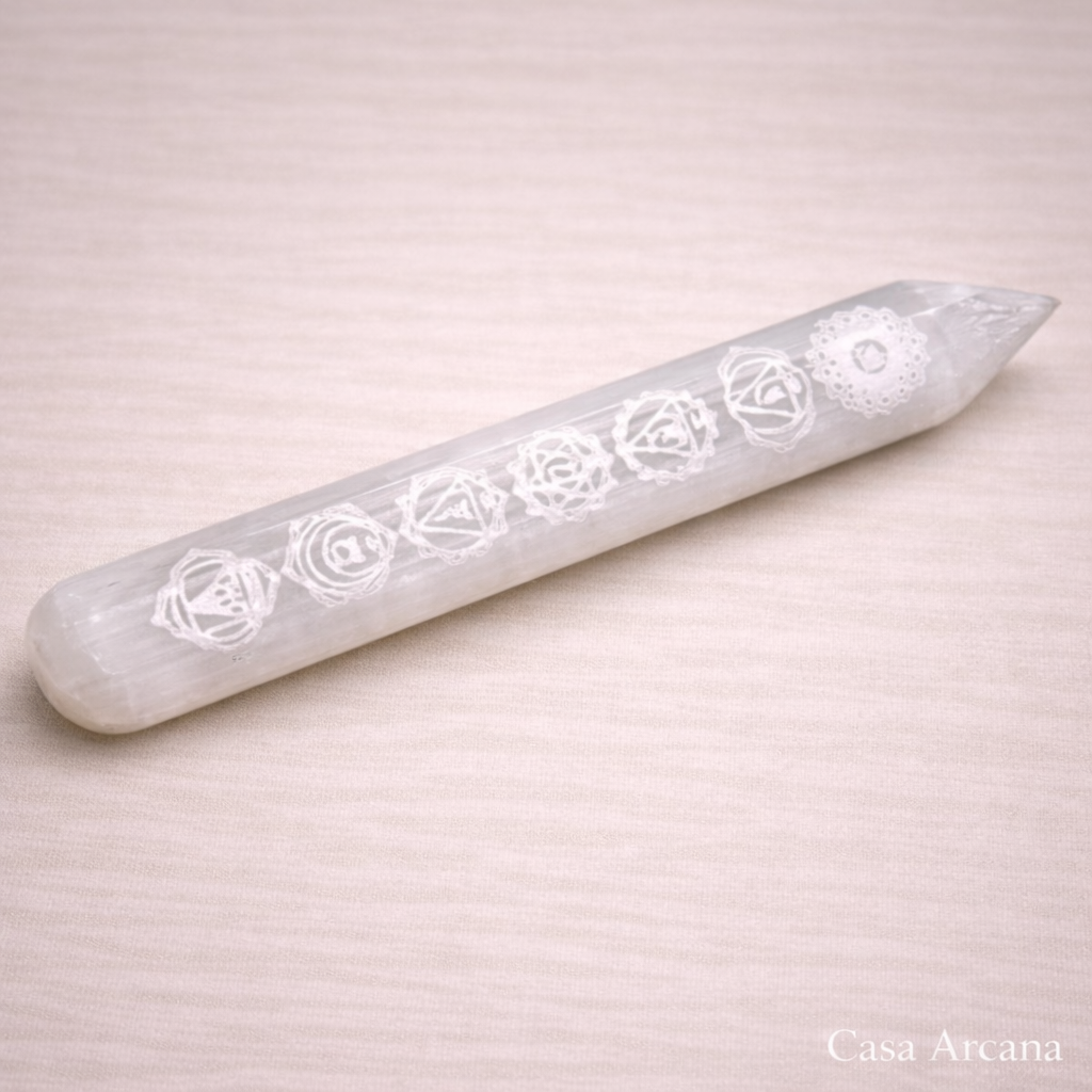 Masajeador de Selenita 15 cm