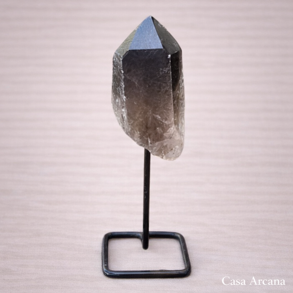 Cuarzo Ahumado con soporte
