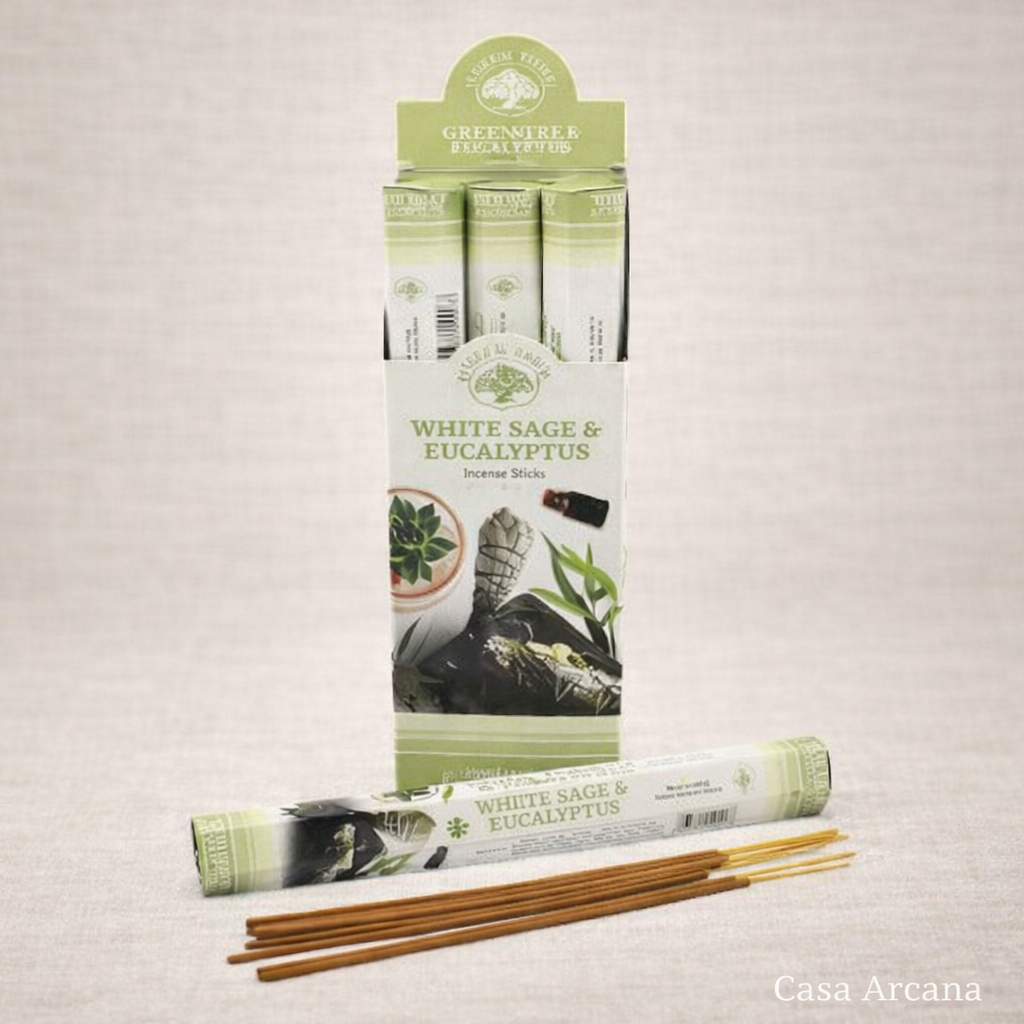 Incienso de Salvia Blanca y Eucaliptus