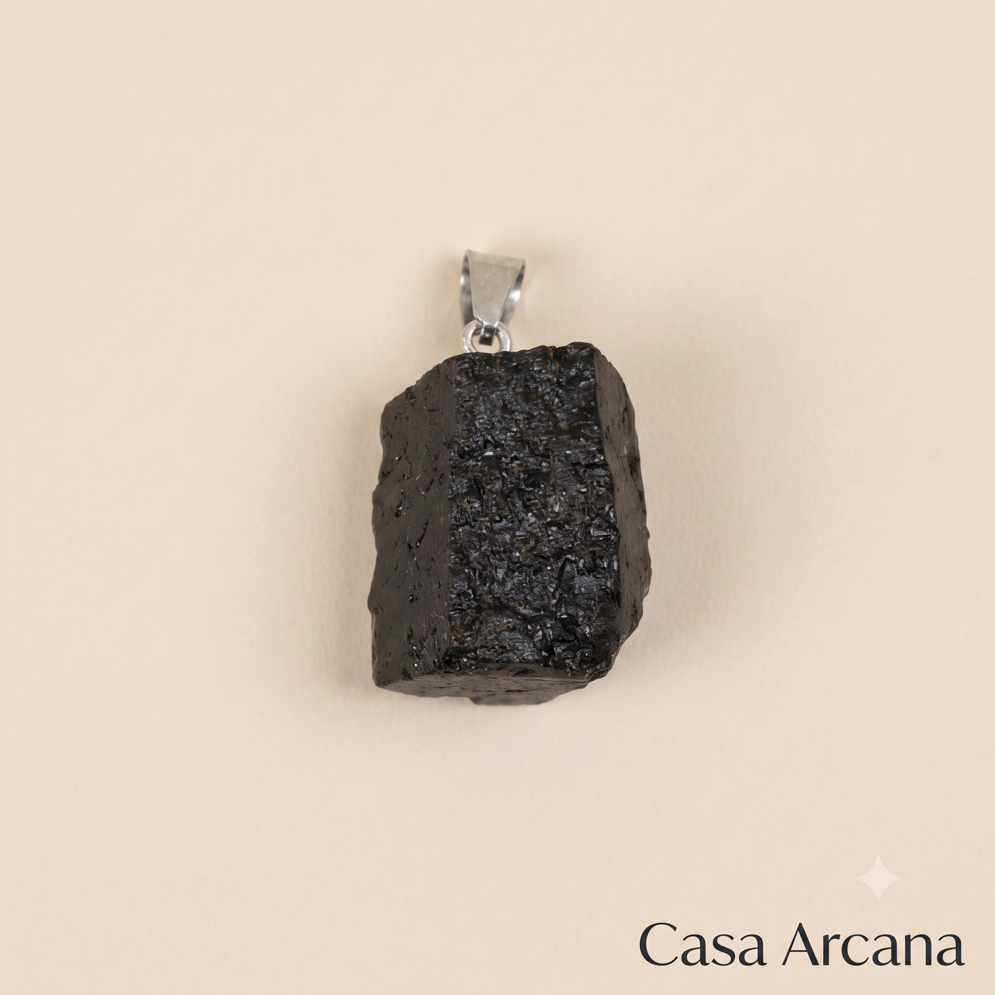 Colgante Turmalina Barrita Gruesa en Bruto