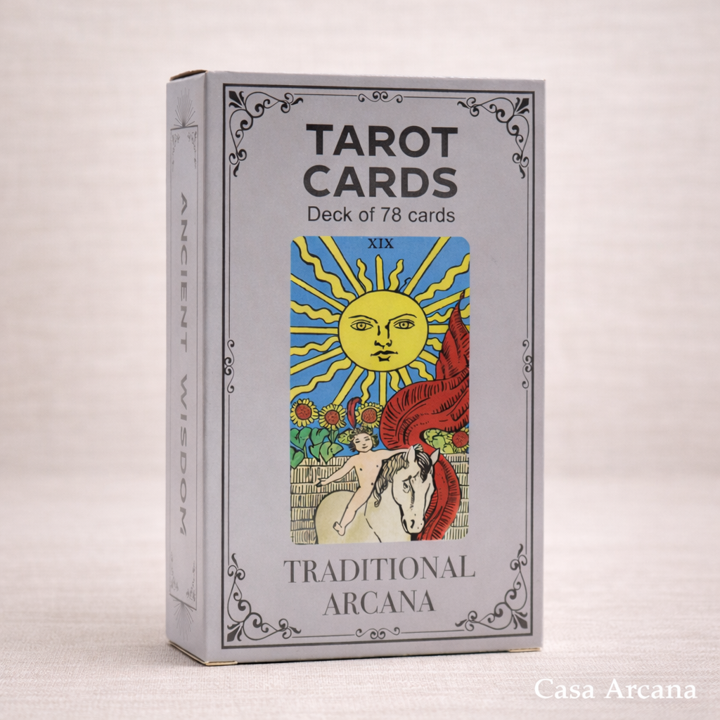 Cartas de Tarot con Libro Guía - Arcanos Tradicionales