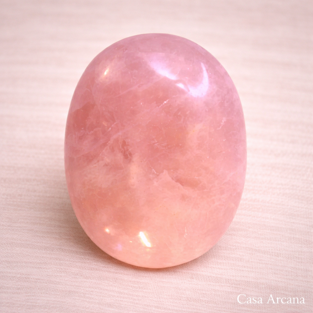 Piedra de Palma de Cuarzo Rosa