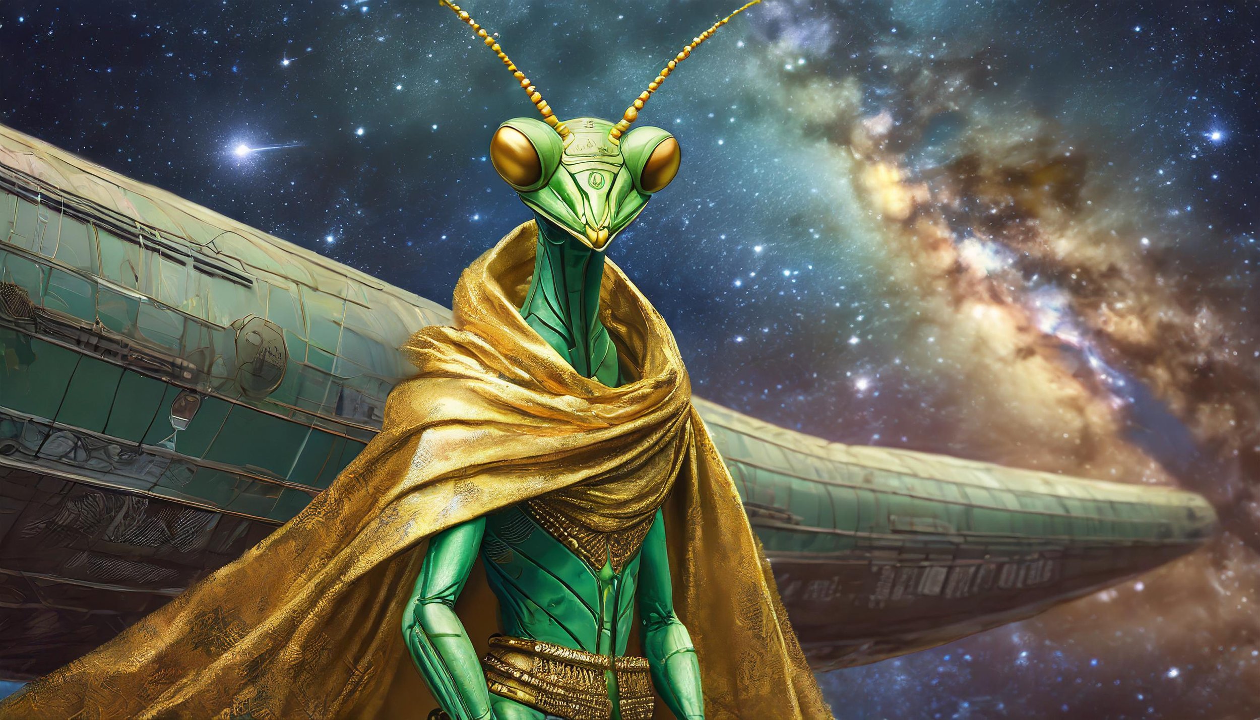 Mantid Being from Antares (Chapter 31)