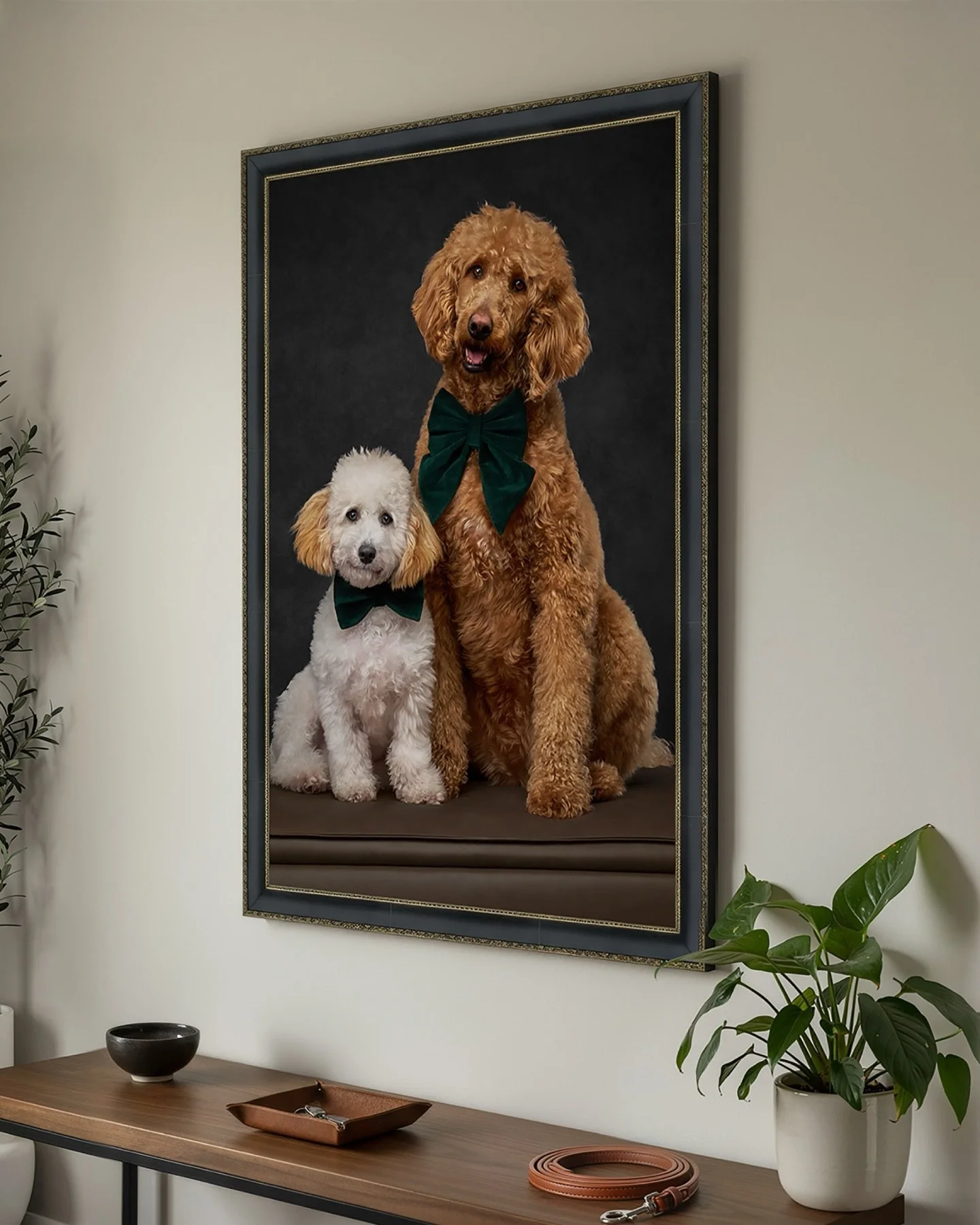 There is something different about seeing it here
not just as a photograph
but as something that lives with you

A quiet presence
A moment that becomes part of your home

And in it, you start to see it more clearly

Different energies. Same heart.

C