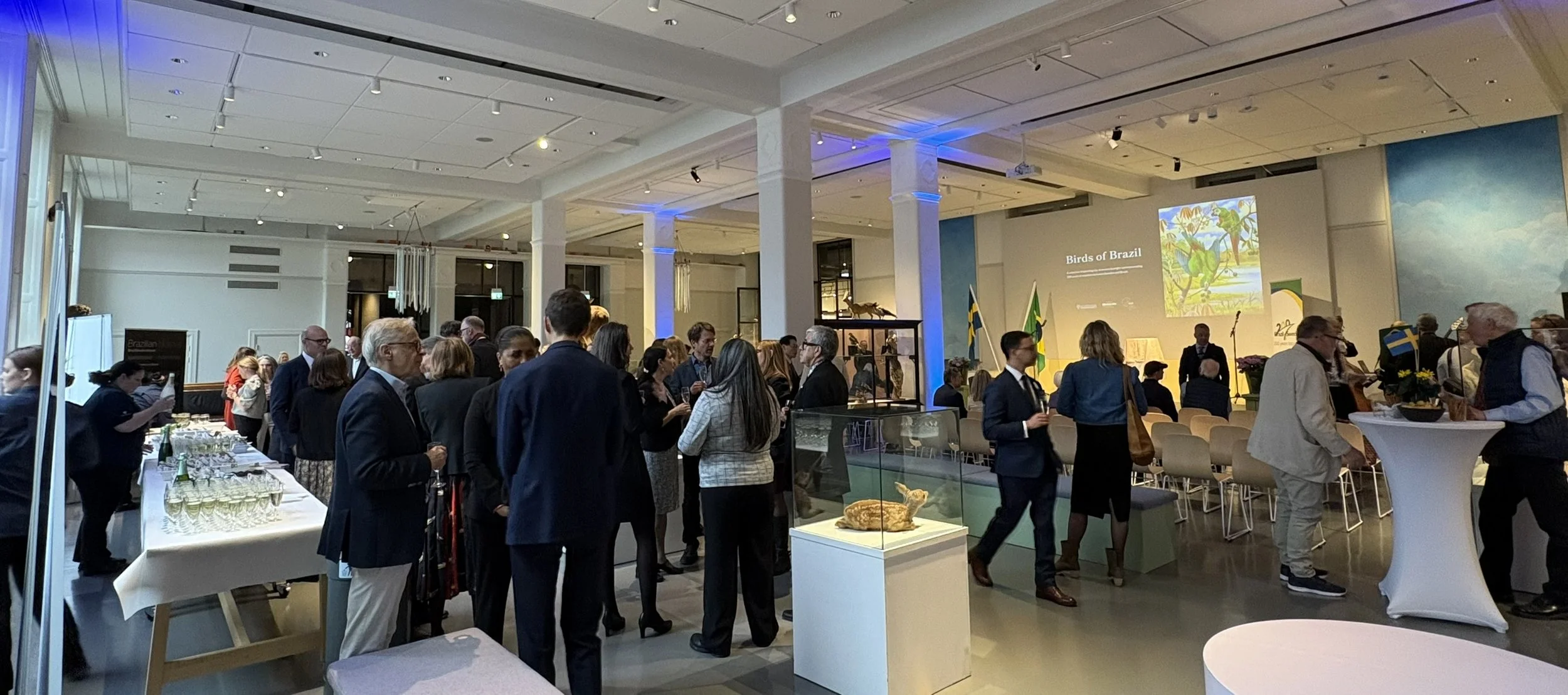 BIRDS OF BRAZIL EXHIBITION OPENED ON 14 MAY 2026 BY THE QUEEN OF SWEDEN IN THE NATURAL HISTORY MUSEUM IN STOCKHOLM