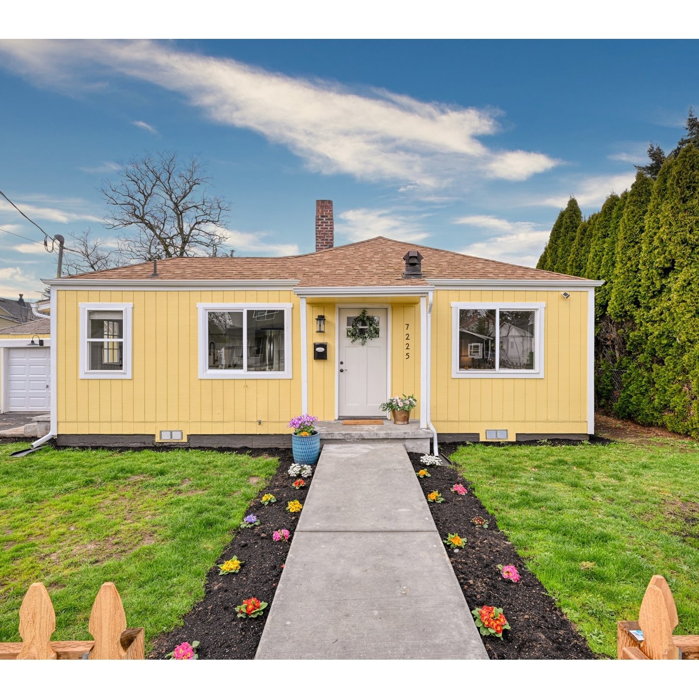 Look at this little yellow cutie listed at just $375k in the Brentwood Darlington neighborhood! 💛

Now, let's talk about breaking into the market and the benefits of appreciation. For first-time home buyers, generally, the first home is not the fore