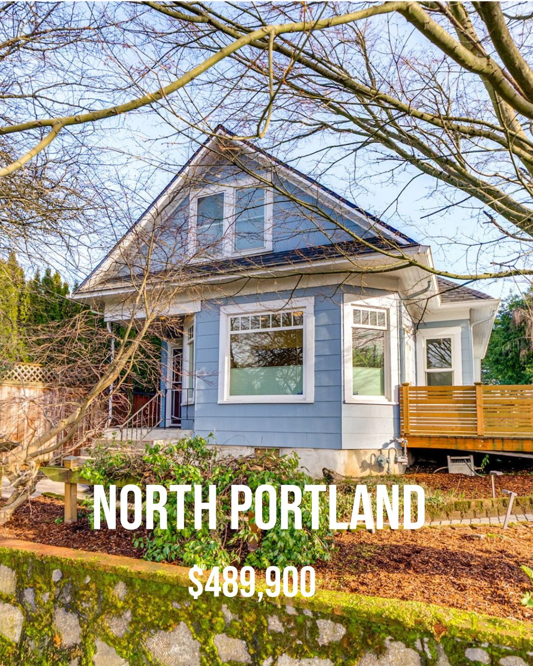 Check out this North Portland gem in St Johns that just hit the market for under $500,000!  Two bedroom, one bath, huge backyard, with a driveway, near downtown St Johns, and oh-so-pretty! ✨️⁠
⁠
I'm not the listing agent, but I would love to help you