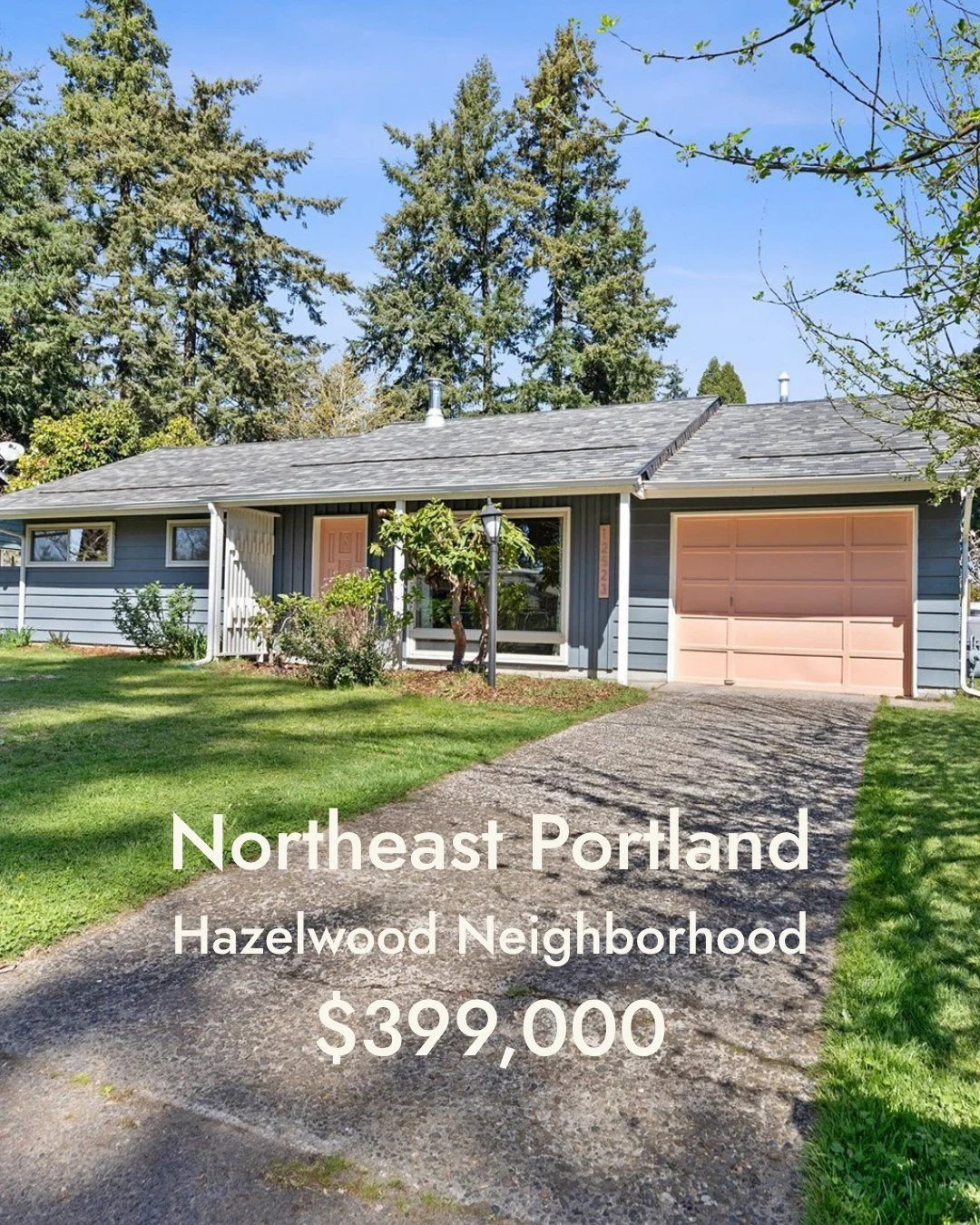 ✨Happy in Hazelwood✨ Cute as a button on a great big lot, and just under $400k.  Three bedrooms, one bath, 1060 sqft, and with solid systems updates.

I'm not the listing agent, but I would love to help you buy your NE Portland home. DM or call me fo