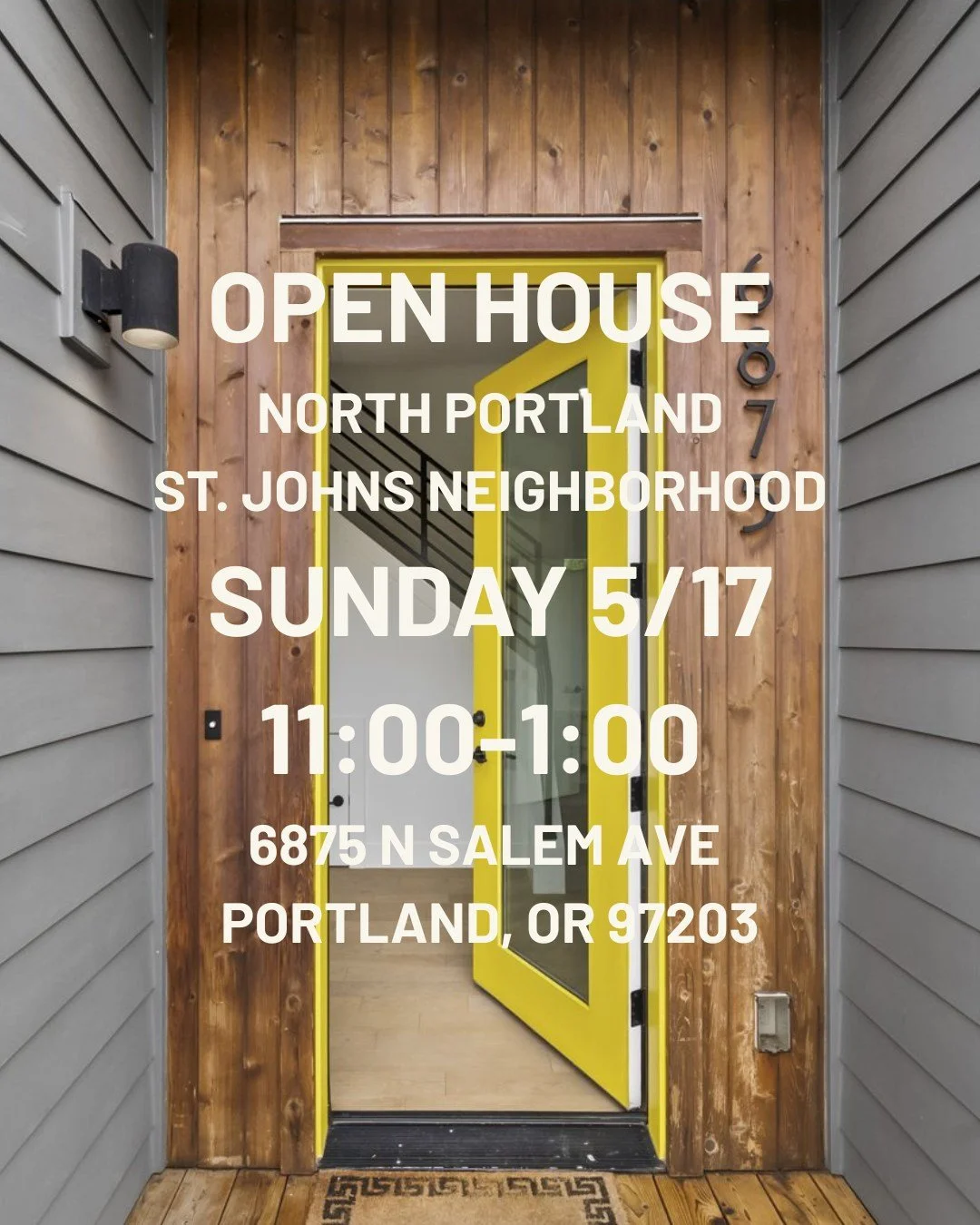 OPEN HOUSE
SUNDAY 5/17 - 11:00-1:00
6875 N SALEM AVE Portland, OR 97203

Come check out this condo cutie in North Portland's St. Johns neighborhood. Nestled between beautiful Cathedral Park and bustling downtown St. Johns, this home is a killer deal 