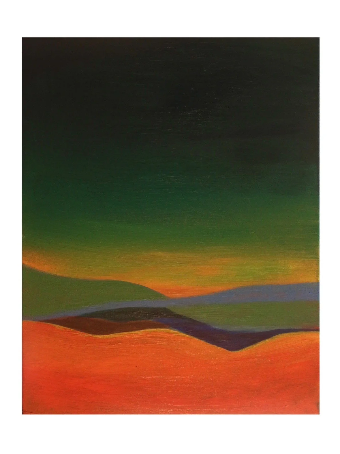 "Untitled"
18in×16in 
Acrylic on canvas