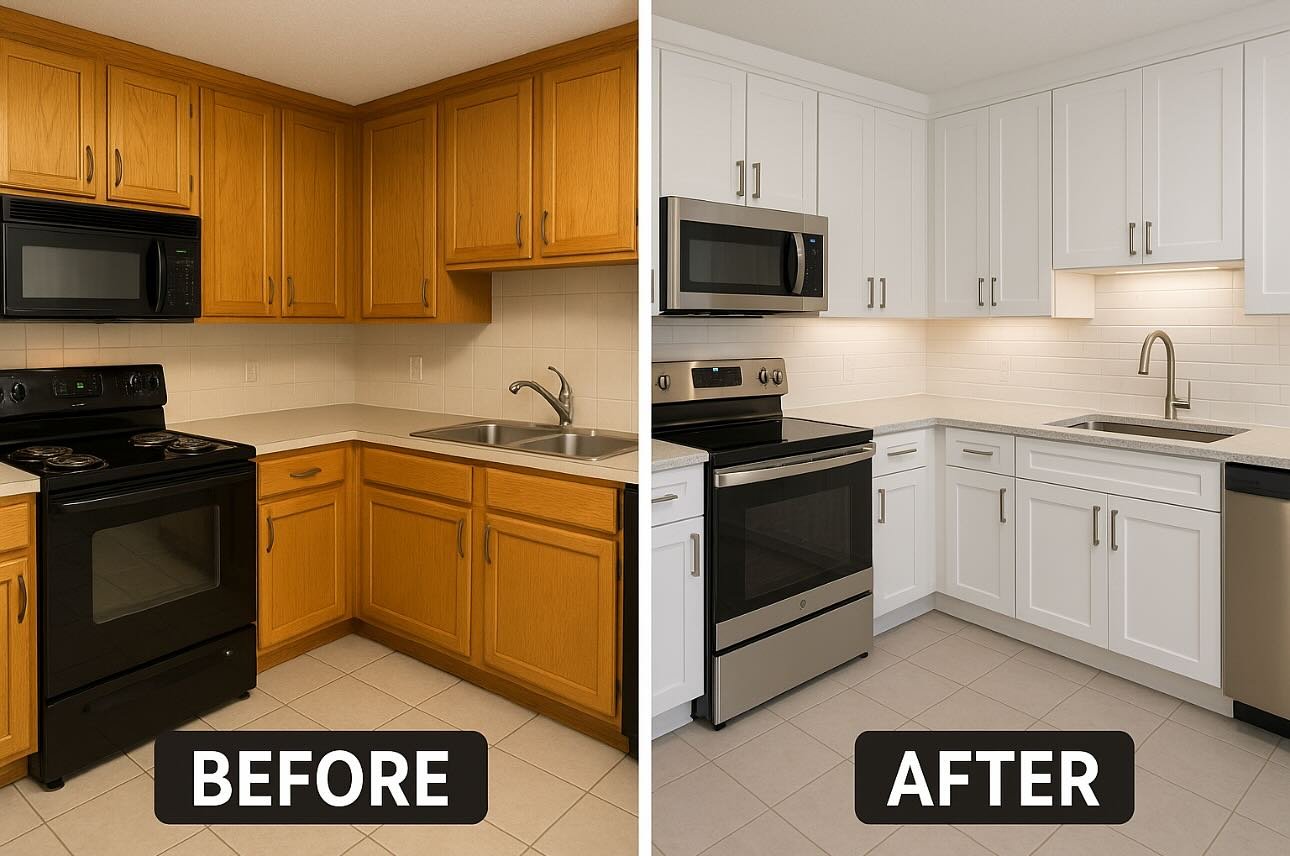Before &amp; After Magic
From outdated to outstanding. Cabinets, countertops, and craftsmanship done right.