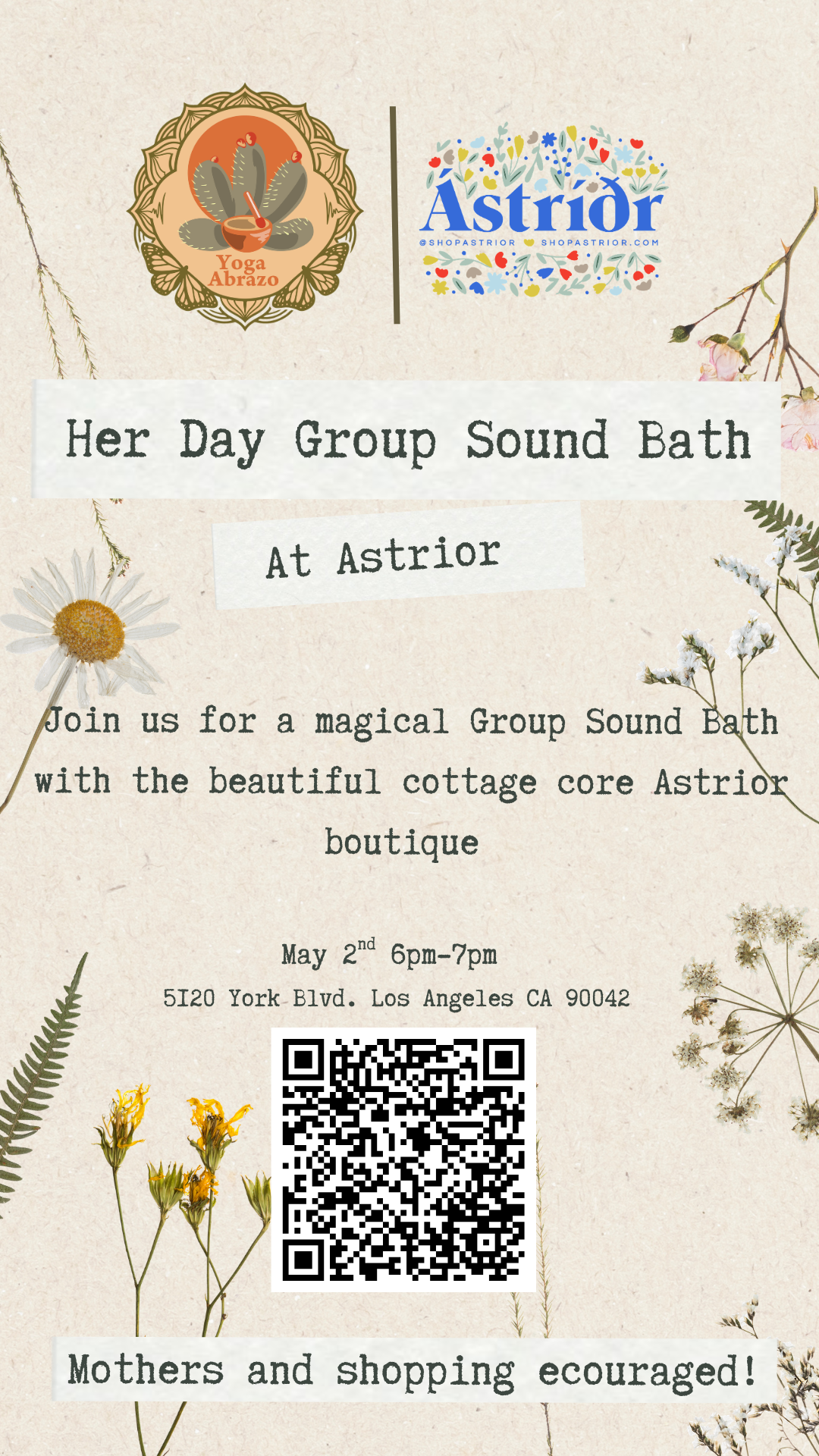 Group Sound Bath with Astrior