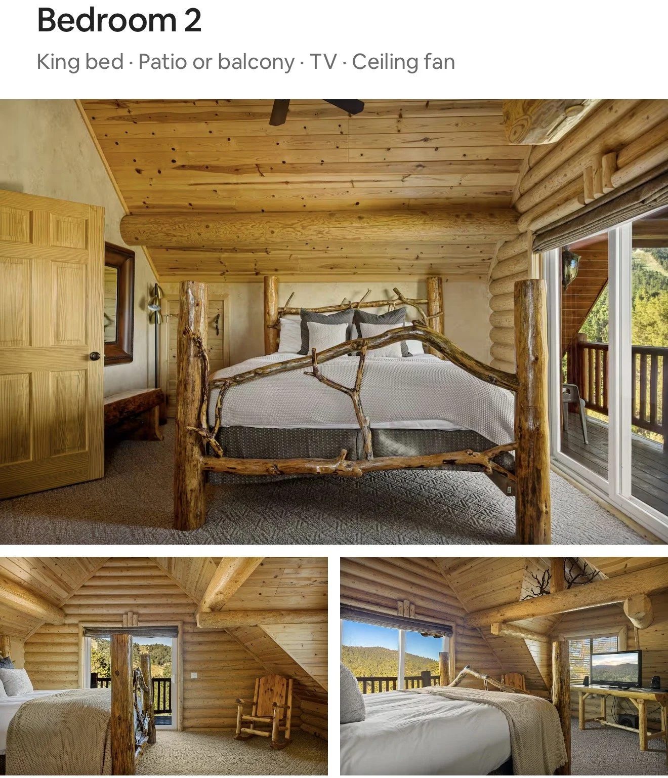 Big Bear 2026 Yoga Retreat Bedroom 2