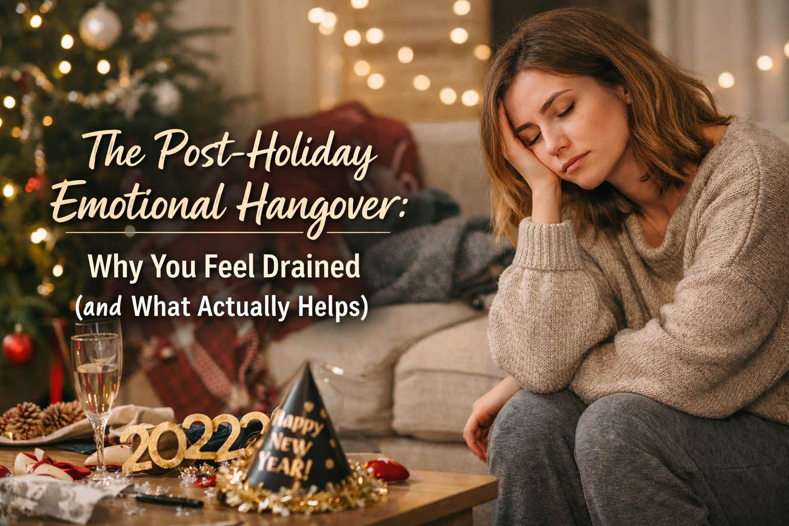 The Post-Holiday Emotional Hangover: Why You Feel Drained (and What Actually Helps)