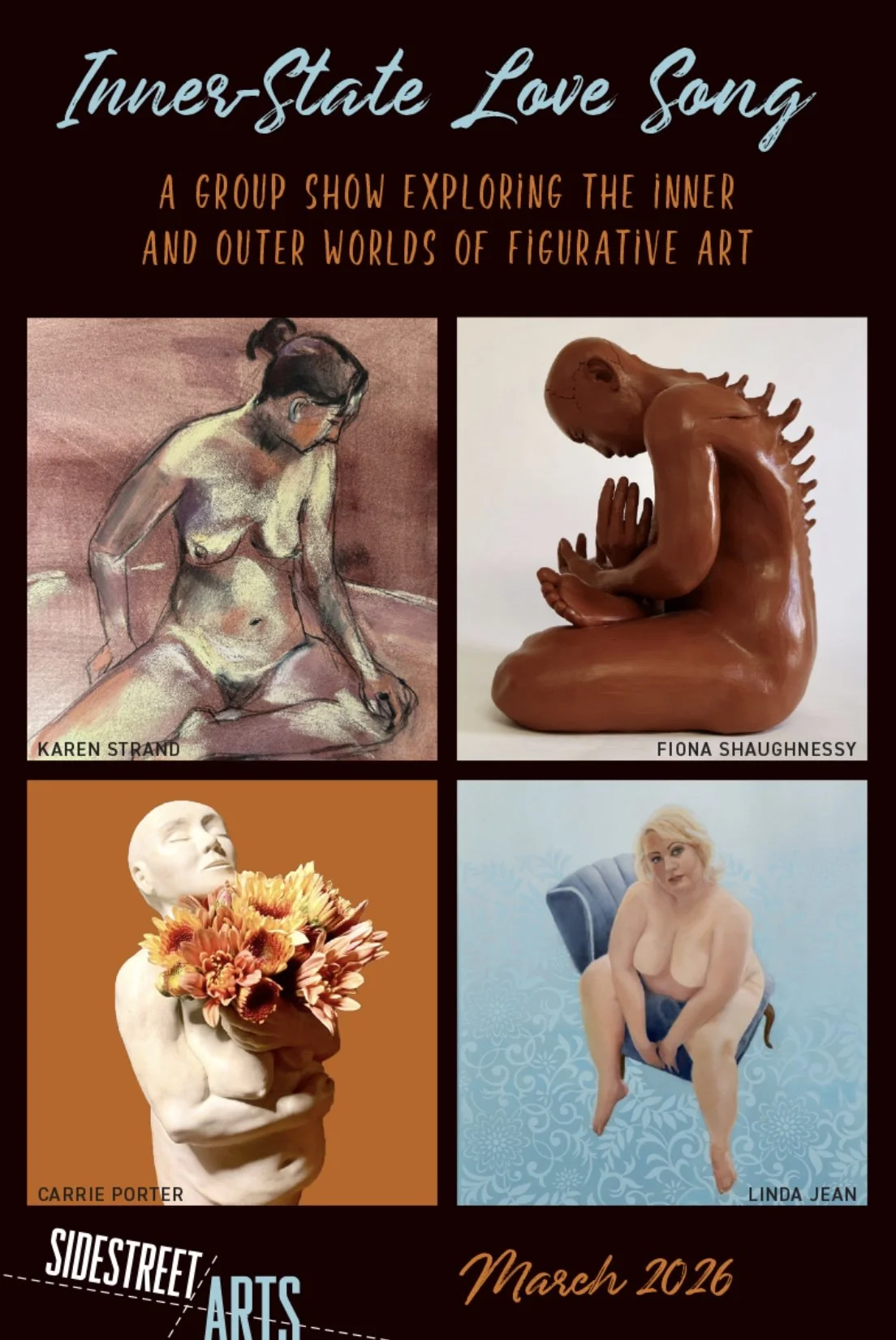 showcard for Sidestreet Gallery