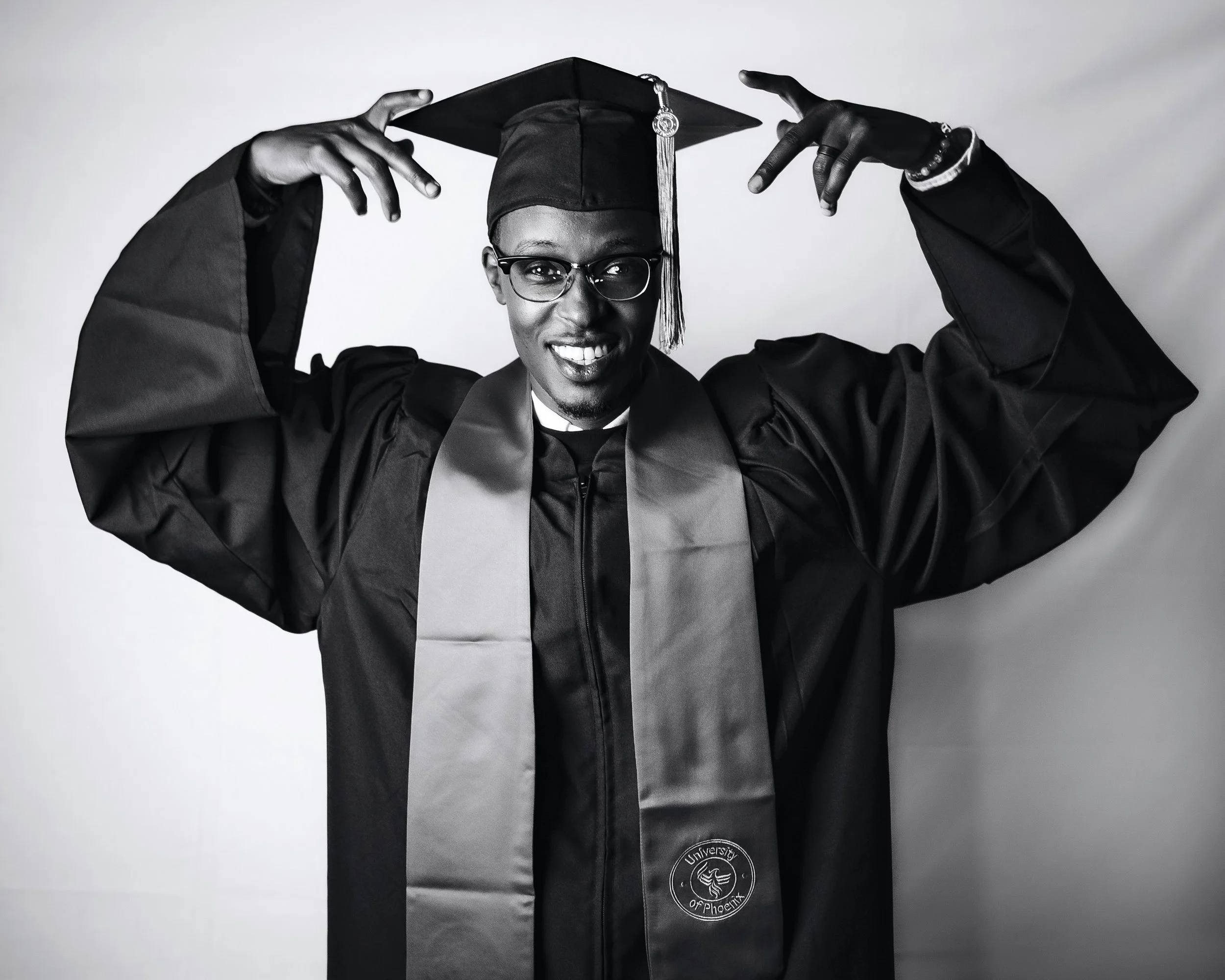 Bachelors Degree Graduation Photography.