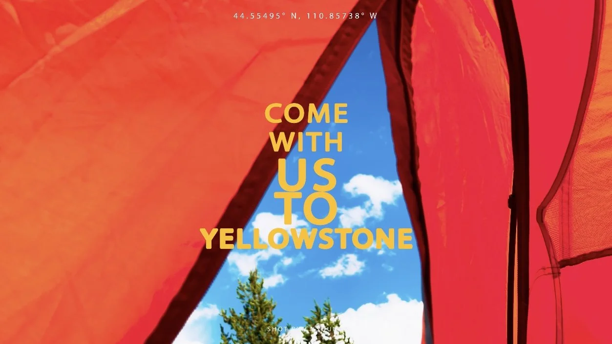 Come With Us To Yellowstone. #dreamwalkeradventures Click to watch more!