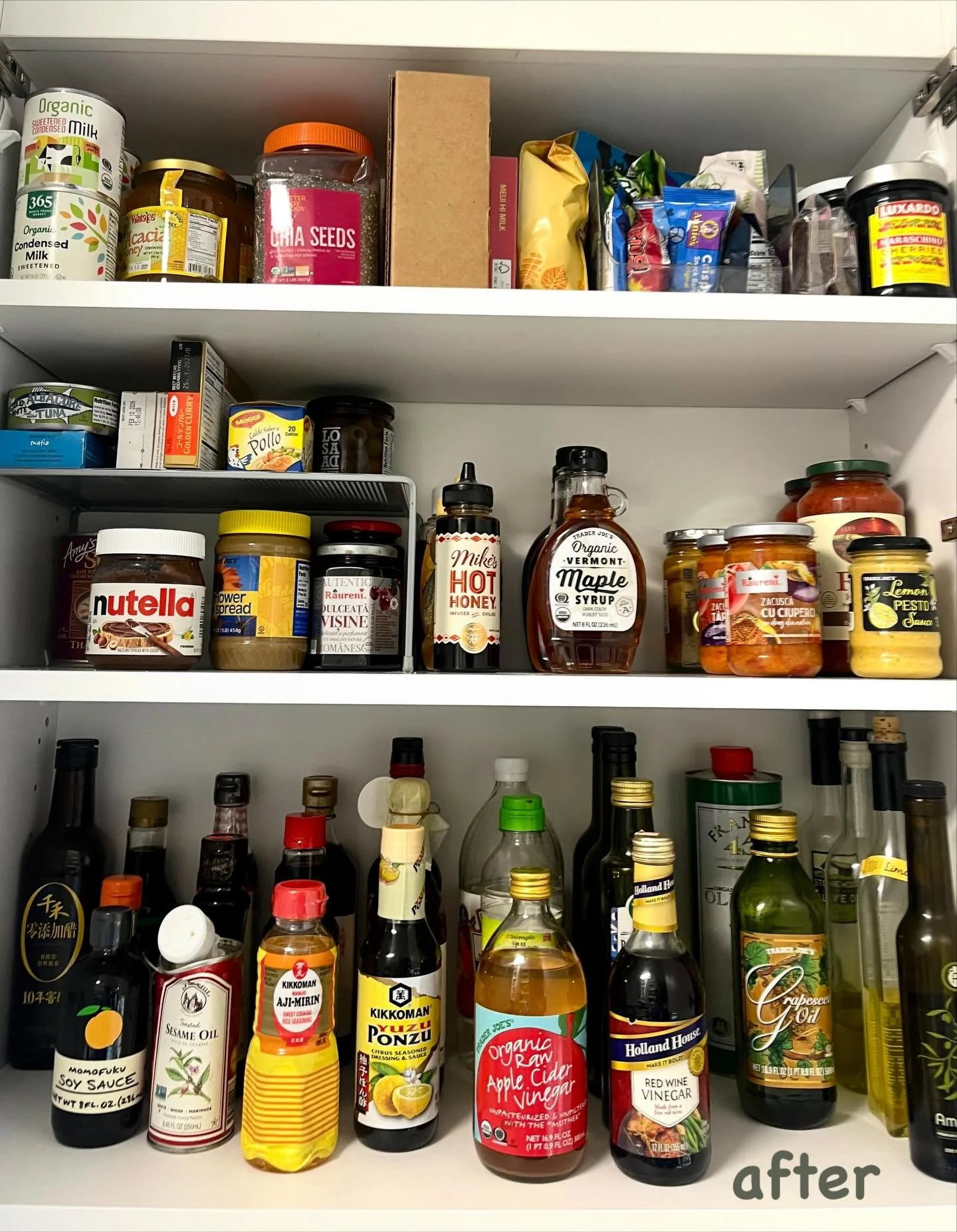 One Session, Total Refresh ✨

Swipe to see what a single 4-hour session can do!

From overflowing shelves to a streamlined, functional pantry - we sorted, categorized, decluttered, &amp; created clear systems that make everything easy to see and easy