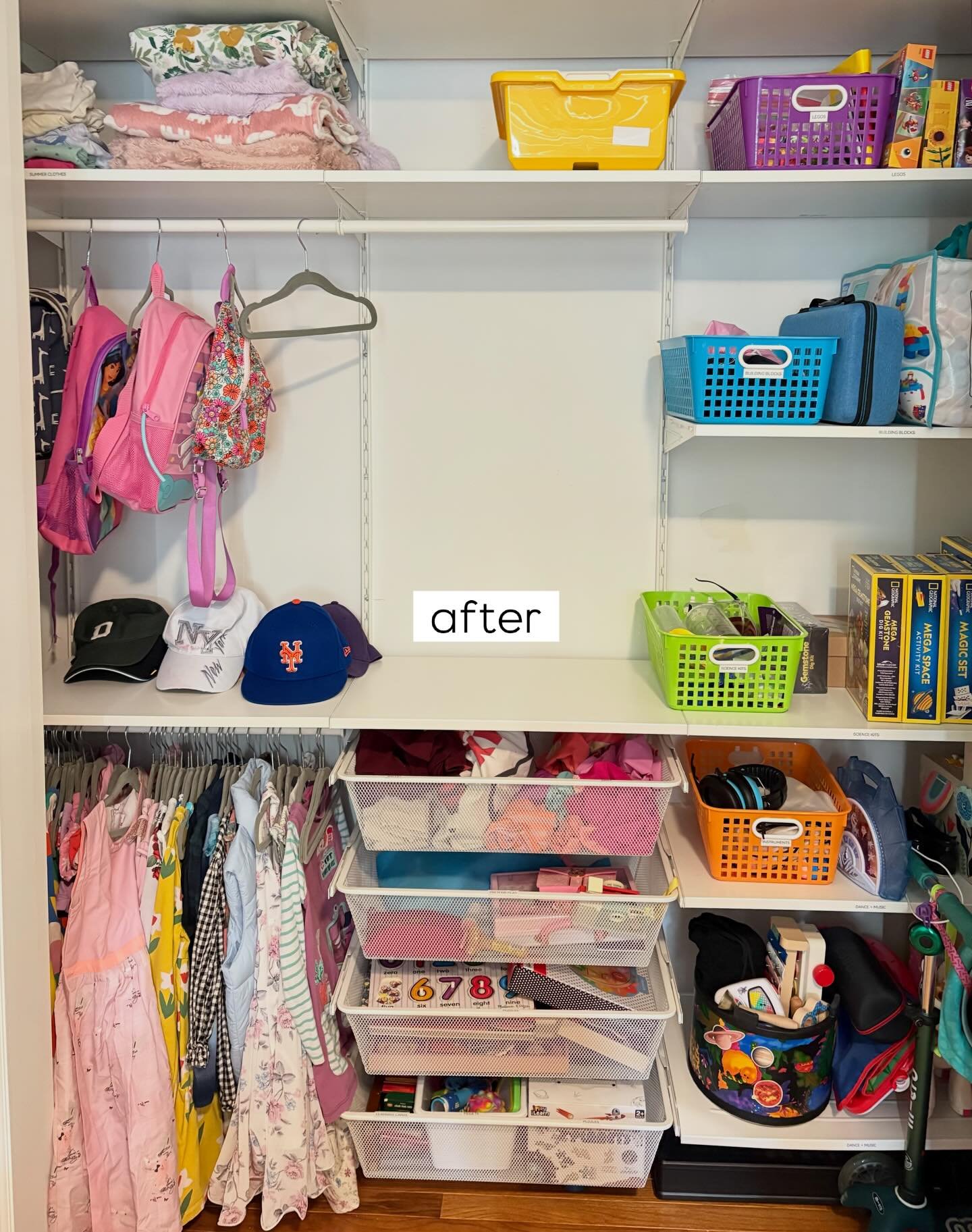 Before &amp; After! 

Proof that organizing doesn&rsquo;t mean buying more&hellip;

Every space you see here was transformed using products the client already had. Some editing, rearrangement, &amp; intention is all we needed to refresh each space. W