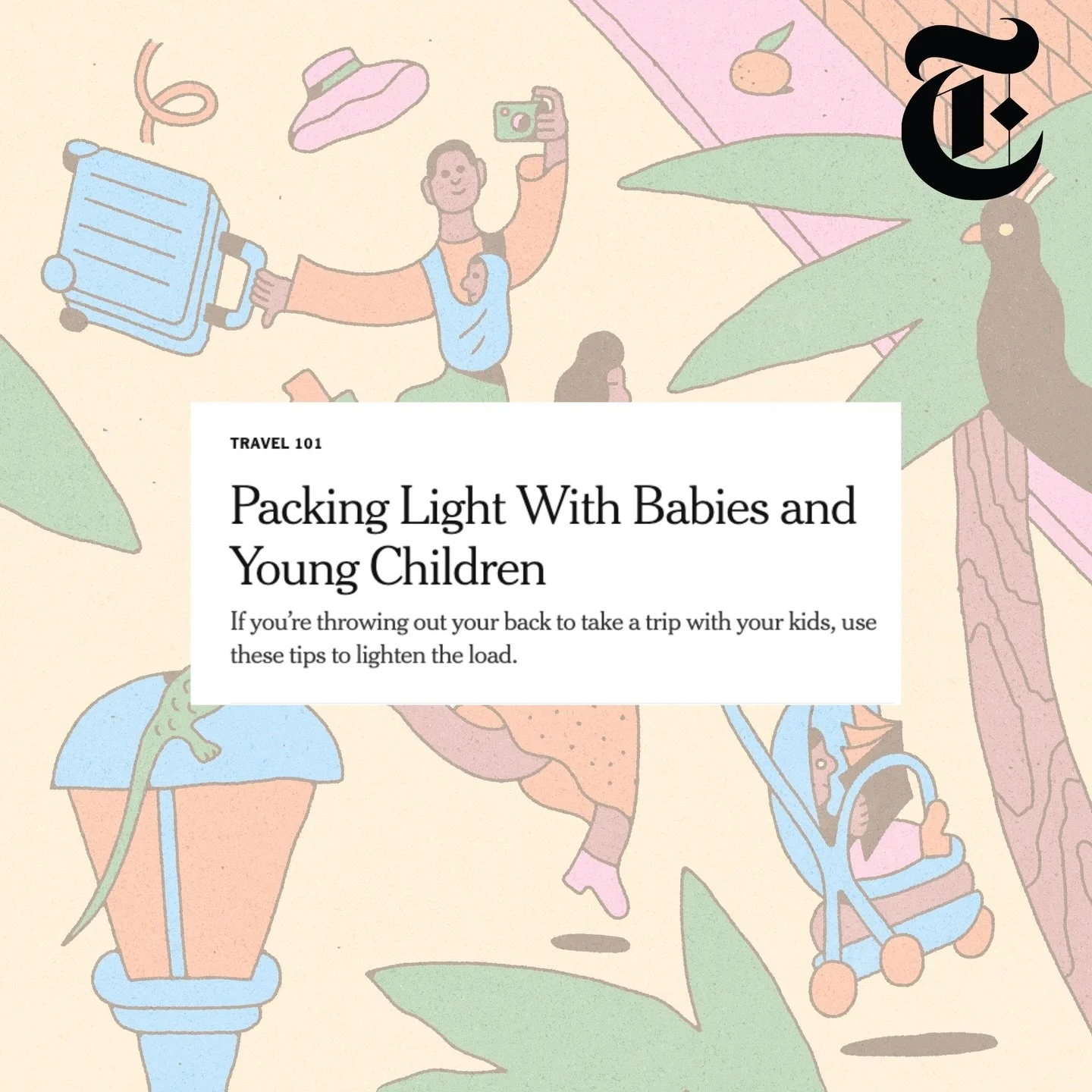 The Times asked, and our organizer extraordinaire, Stefanie Koenig, delivered 📰

Check out her tips on traveling with little ones (without the big bags). Link in bio! 

#homeorganizing #organizedtravel #packingforchildren #homeorganizingnyc