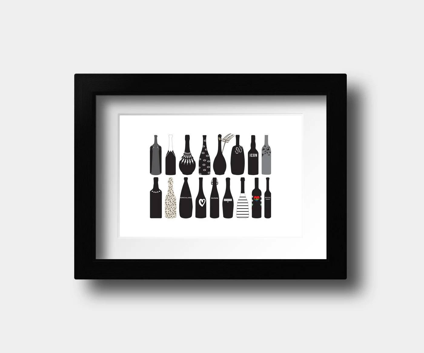 David Rose Bottles Art Print 03.jpg
