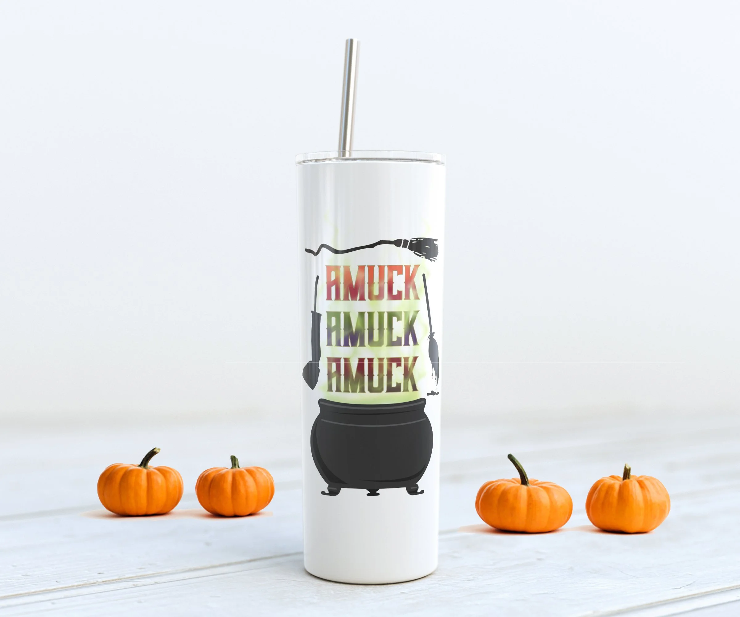 20 oz Amuk Amuk Amuk Skinny Tumbler