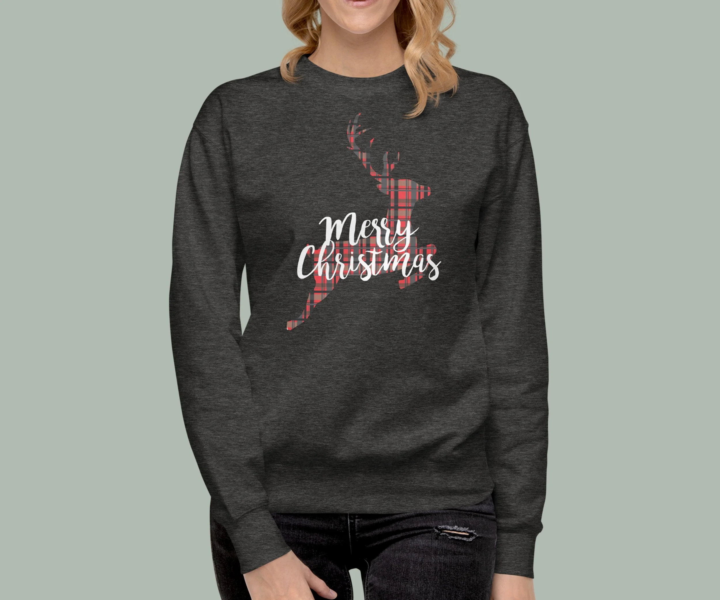 Buffalo Plaid Reindeer Sweatshirt 03.jpg