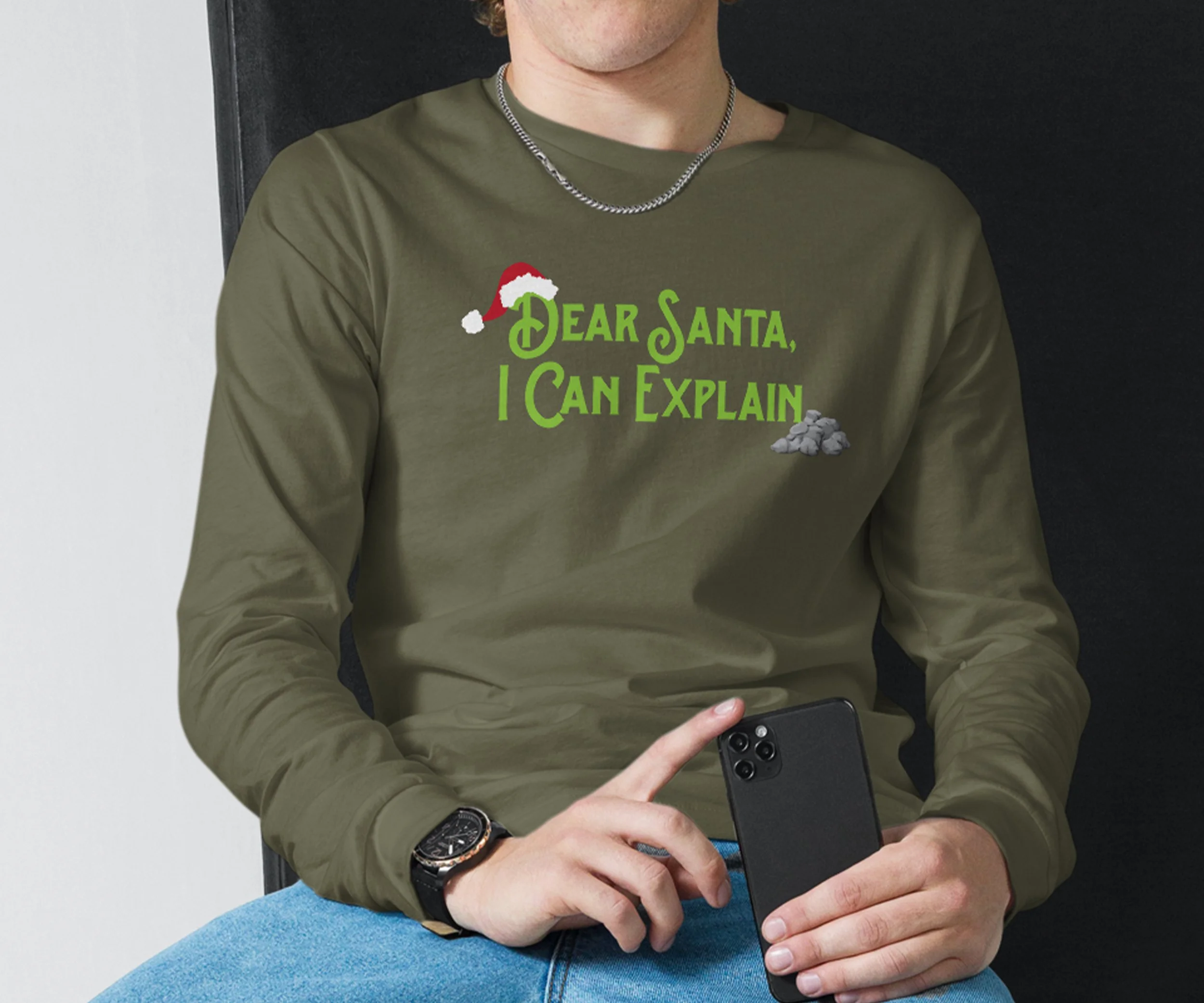 Dear Santa Long Sleeve Shirt 02.jpg